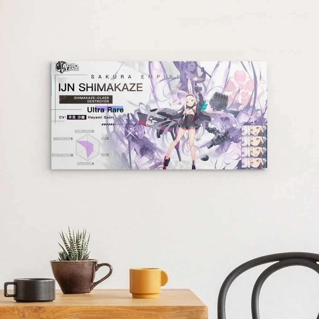 azur-lane-poster-charakter-ijn-shimakaze-poster-jlr-design-2 - JLR Design