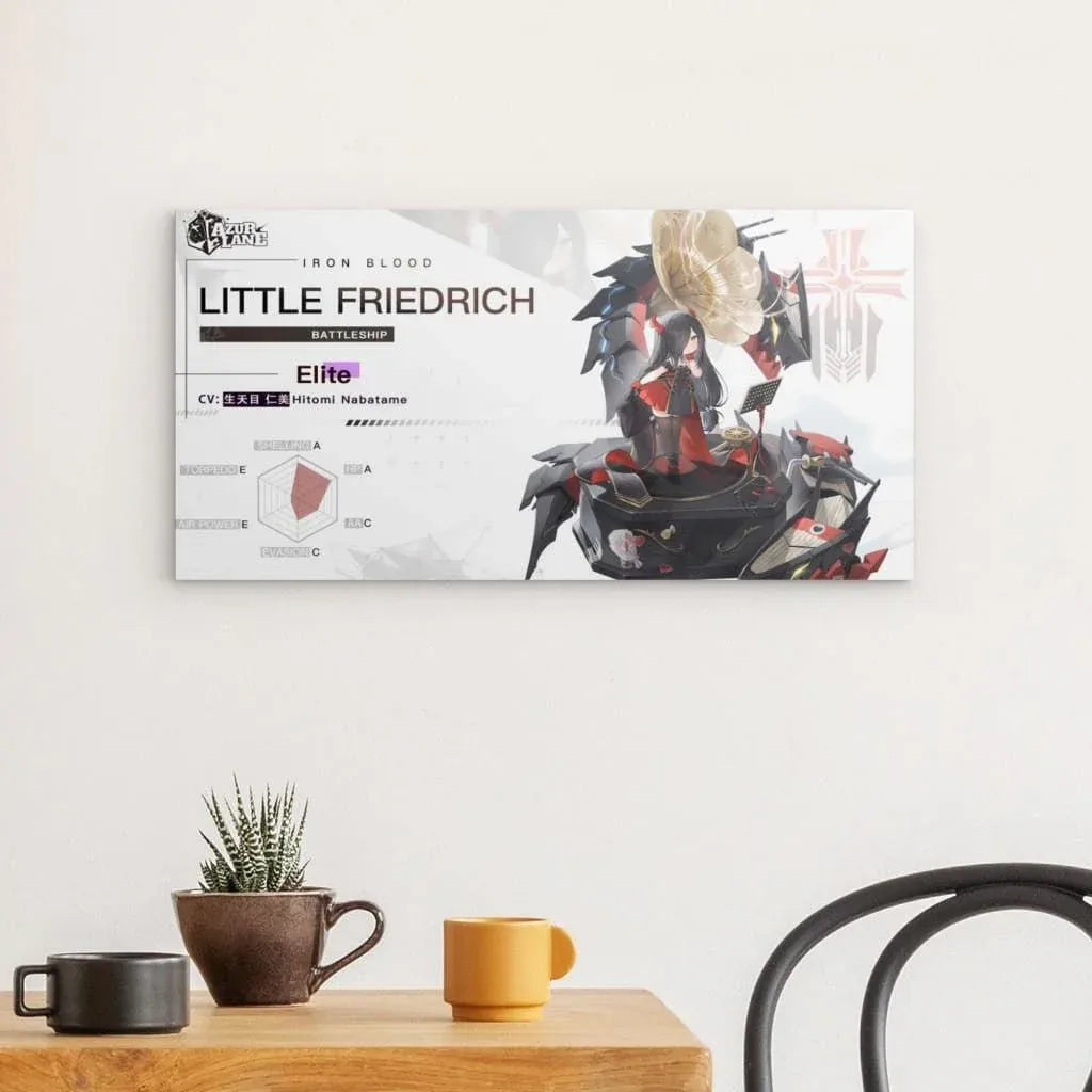 azur-lane-poster-charakter-iron-blood-little-friedrich-metal-print-jlr-design-2 - JLR Design
