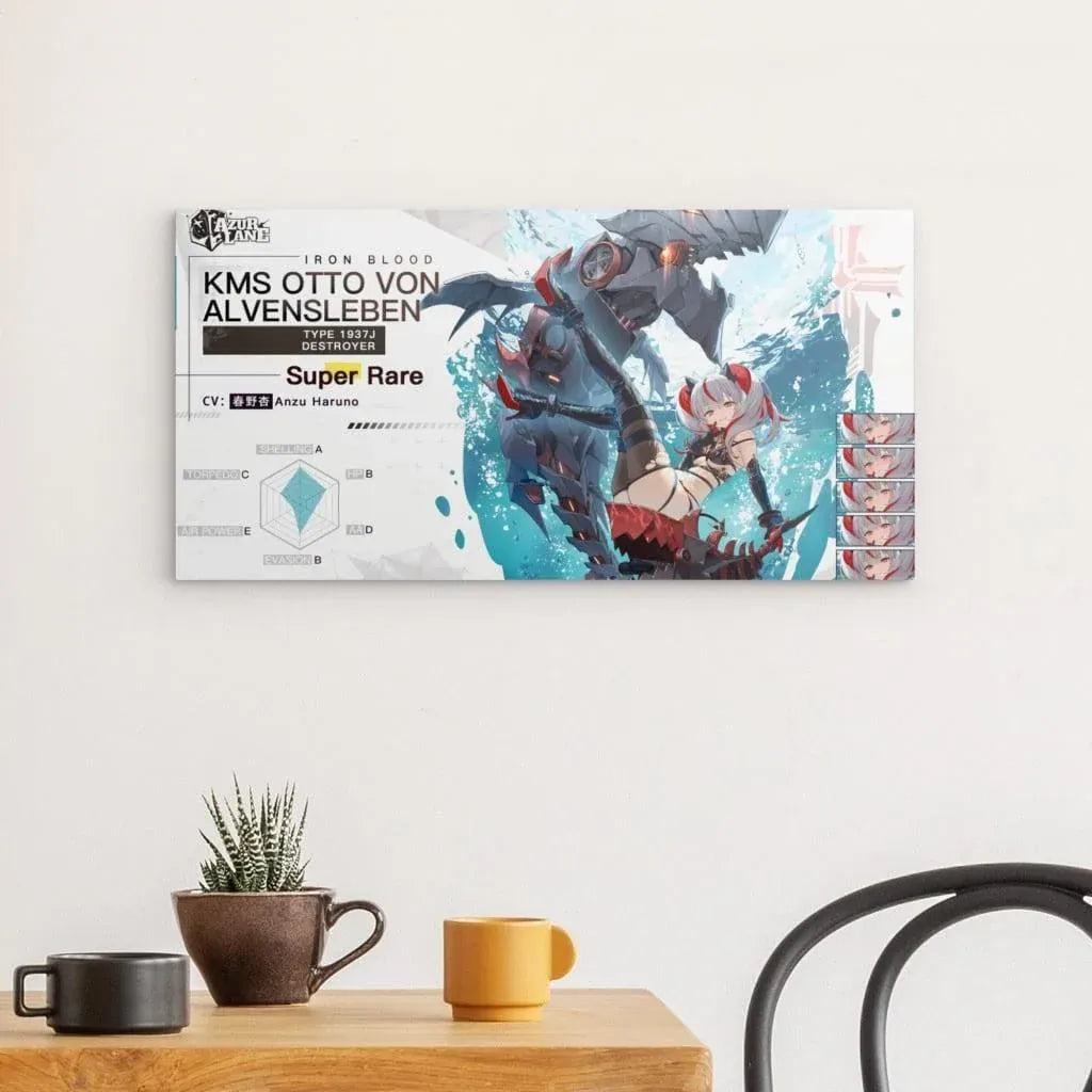 azur-lane-poster-charakter-kms-otton-von-alvensleben-poster-jlr-design-2 - JLR Design