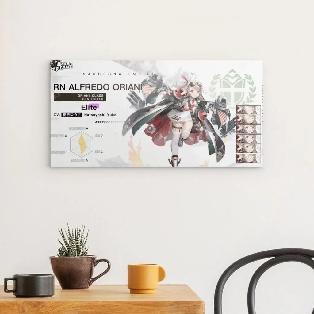 azur-lane-poster-charakter-rn-alfredo-oriani-poster-jlr-design-2 - JLR Design