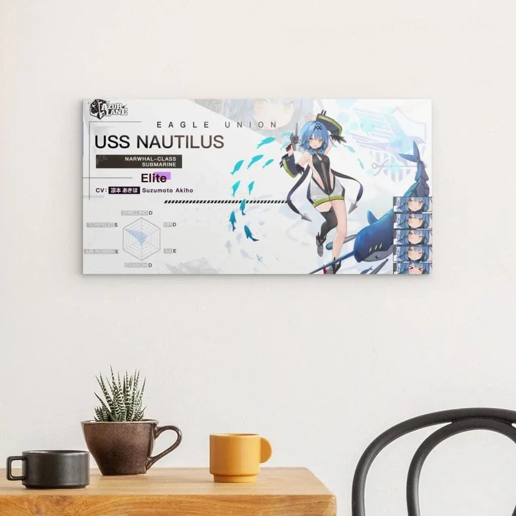 azur-lane-poster-charakter-uss-nautilus-poster-jlr-design-2 - JLR Design