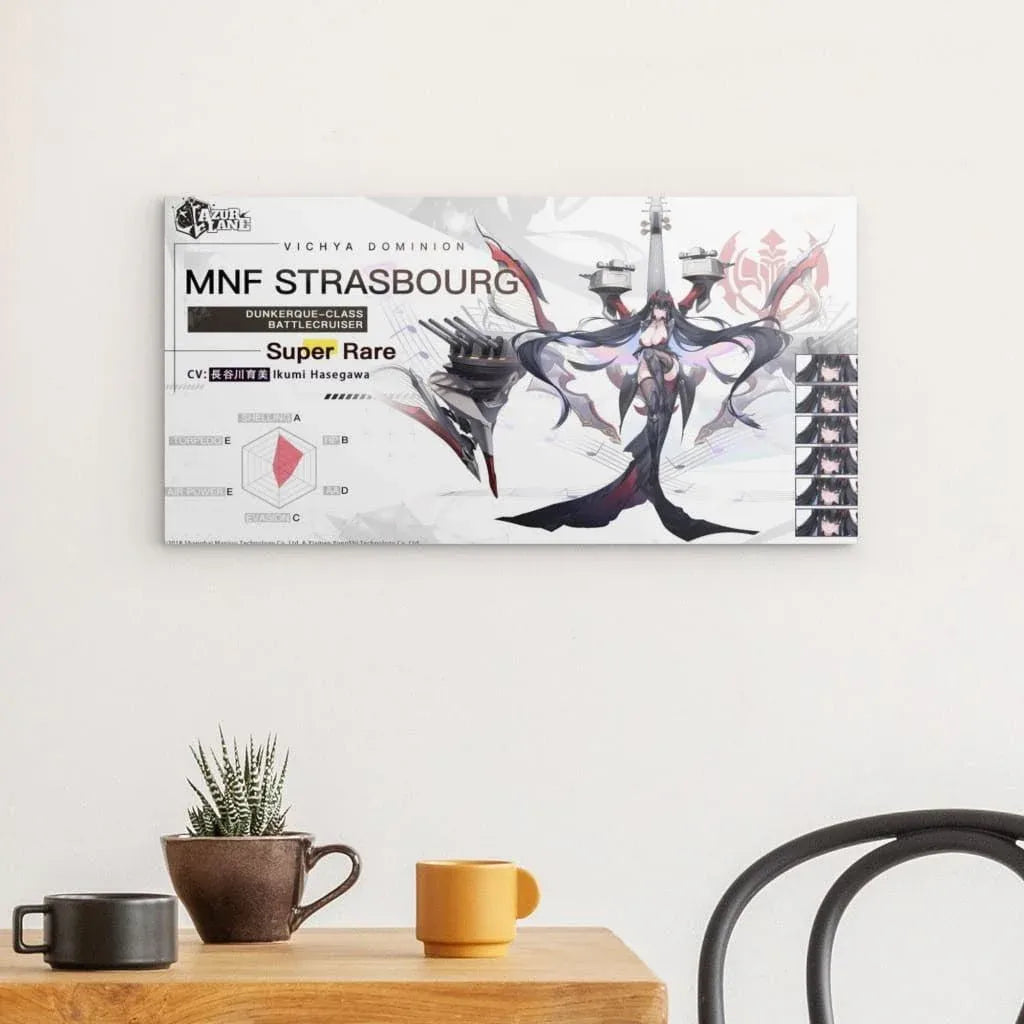 azur-lane-poster-charakter-vichya-dominion-mnf-strasbourg-metal-print-jlr-design-2 - JLR Design