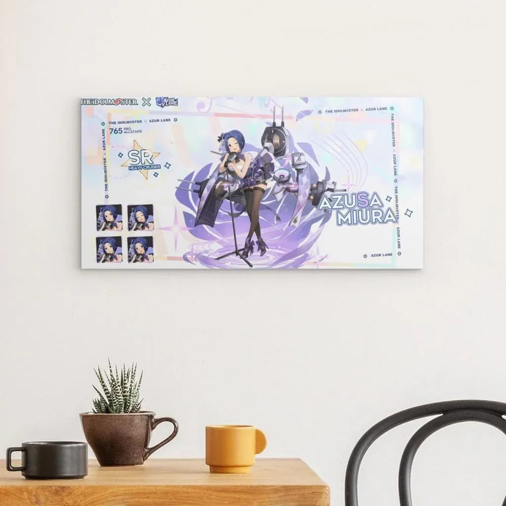 azur-lane-poster-event-idolmaster-azusa-miura-poster-jlr-design-2 - JLR Design