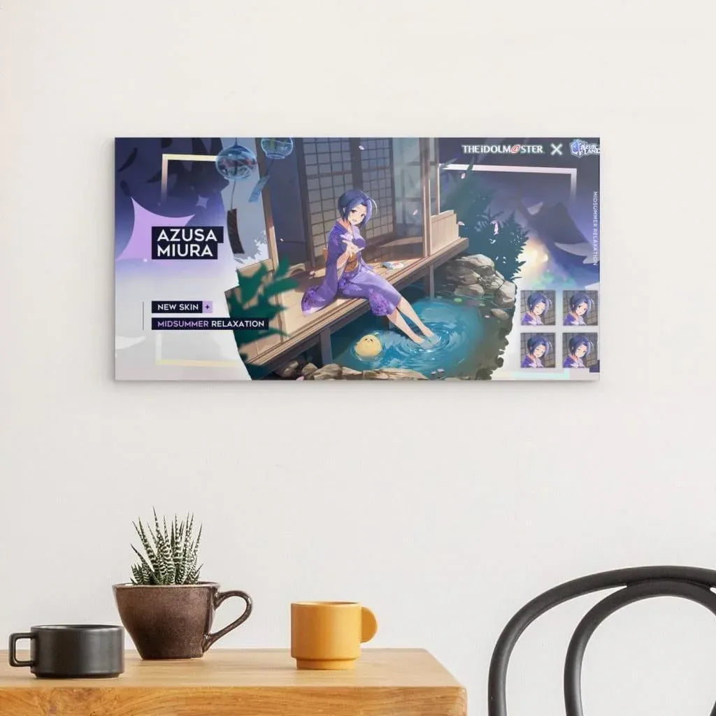 azur-lane-poster-event-idolmaster-azusa-miura-poster-jlr-design-20750 - JLR Design