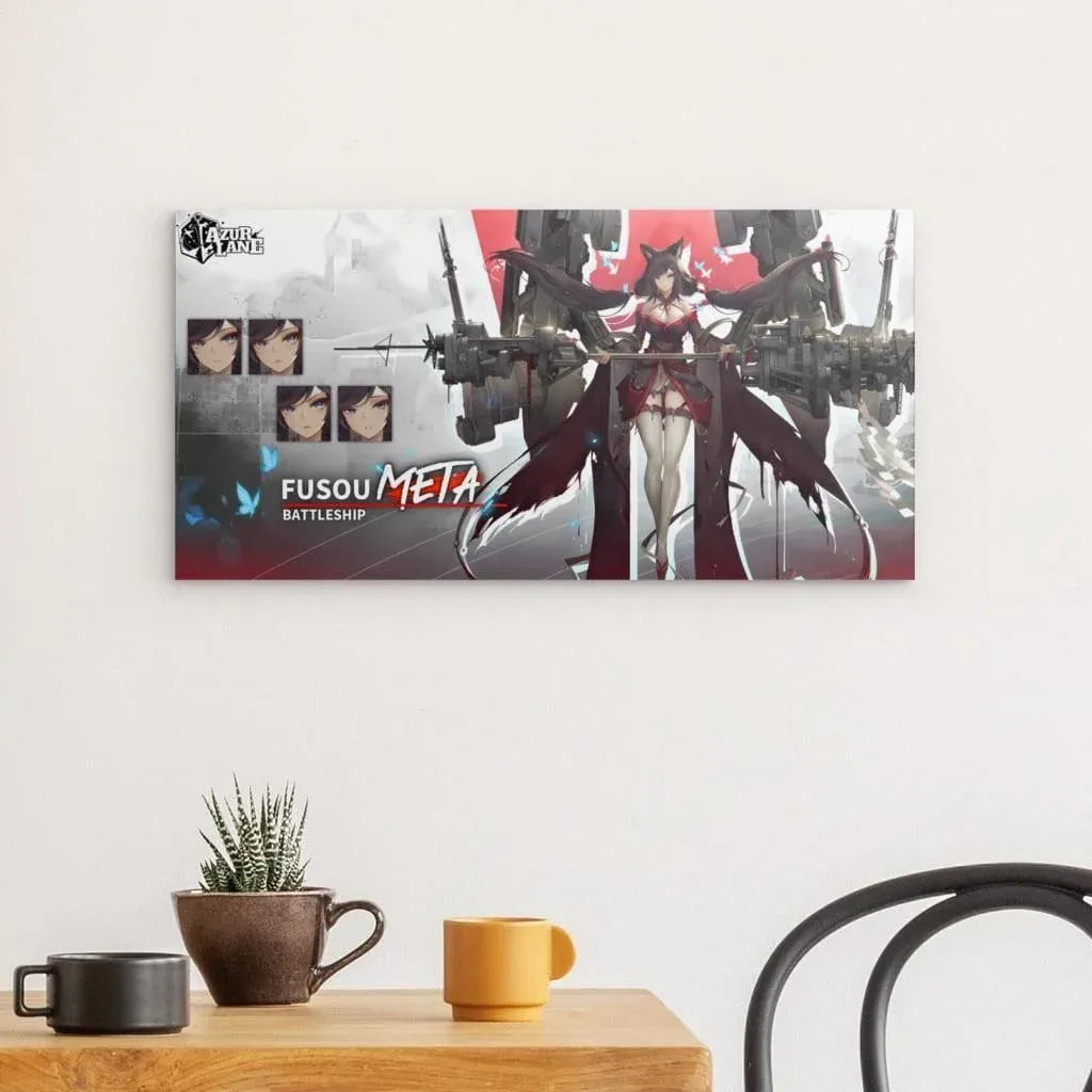 azur-lane-poster-fusou-meta-battleship-poster-jlr-design-2 - JLR Design