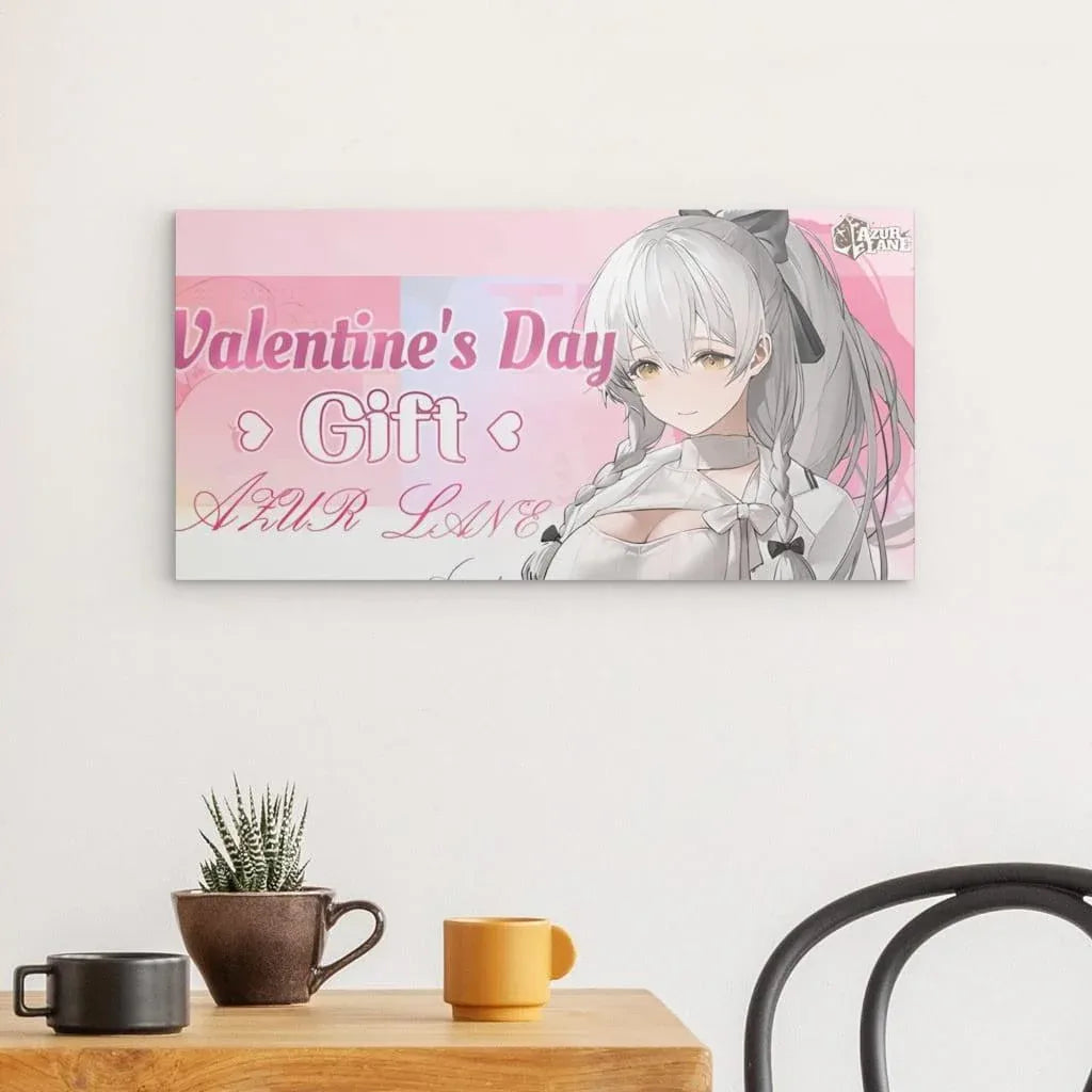 azur-lane-poster-valentines-day-gift-metal-print-jlr-design-2 - JLR Design