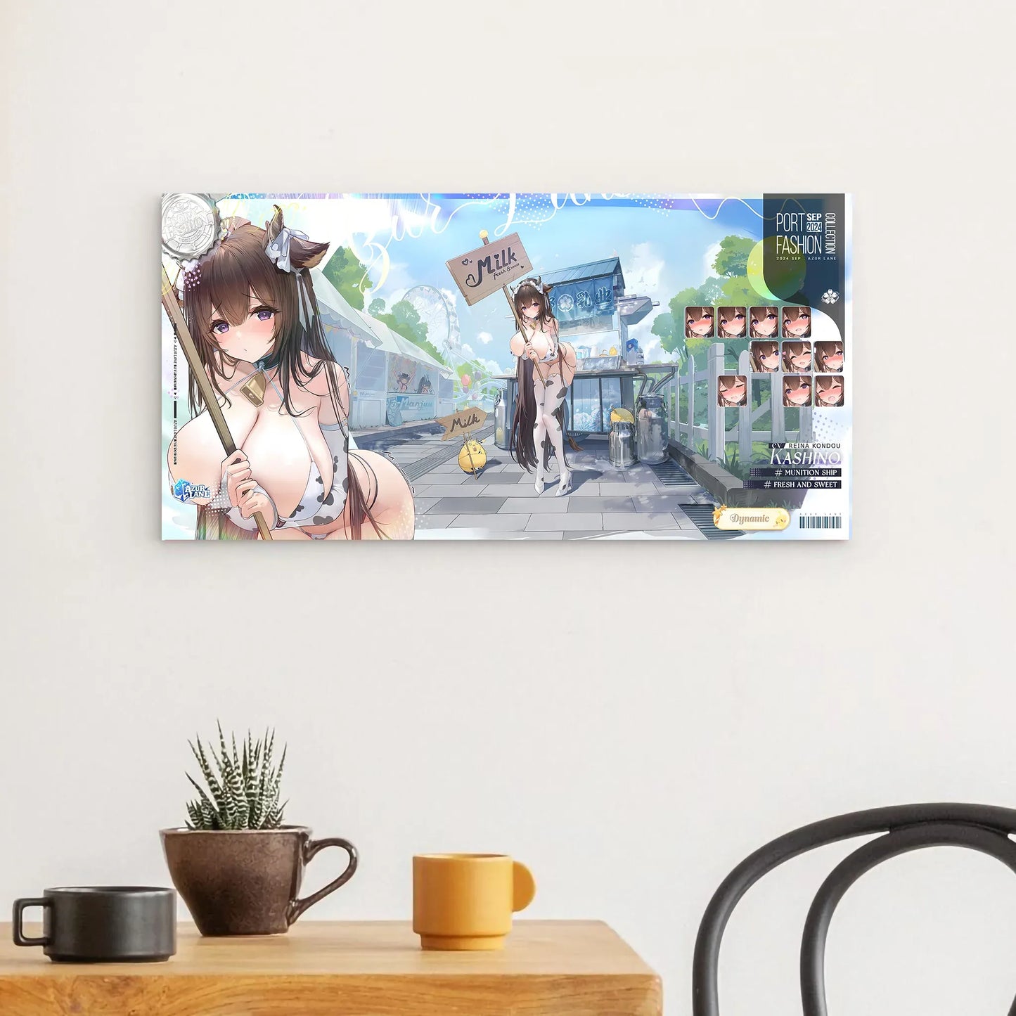azur-lane-wanddekoration-port-fashion-fresh-and-sweet-kashino-poster-jlr-design-1 - JLR Design