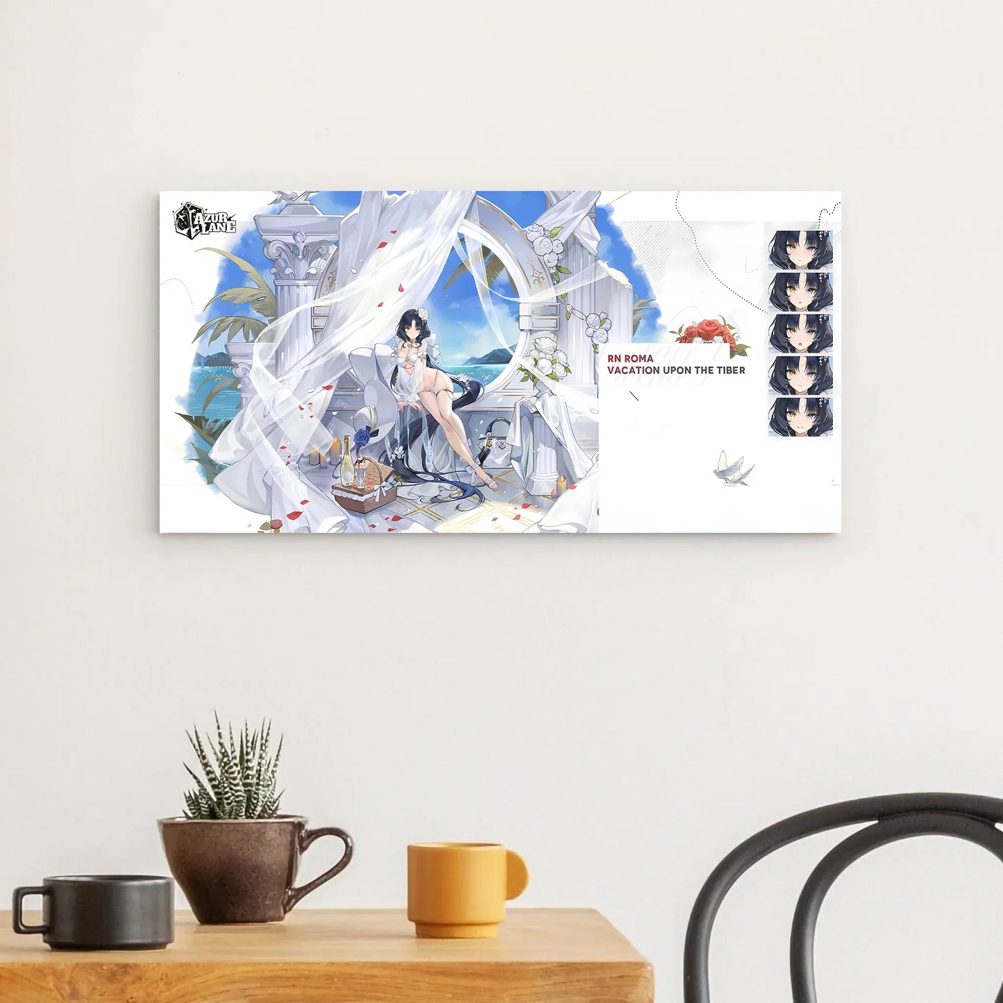 azur-lane-wanddekoration-vacation-upon-the-tiber-rn-roma-poster-jlr-design-1 - JLR Design