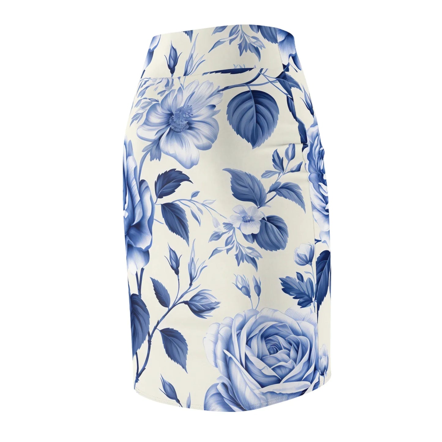 blaue-rose-v3-bleistiftrock-fur-damen-eleganter-mid-waist-rock-mit-stretch-komfort-bleistiftrock-jlr-design-7 - JLR Design