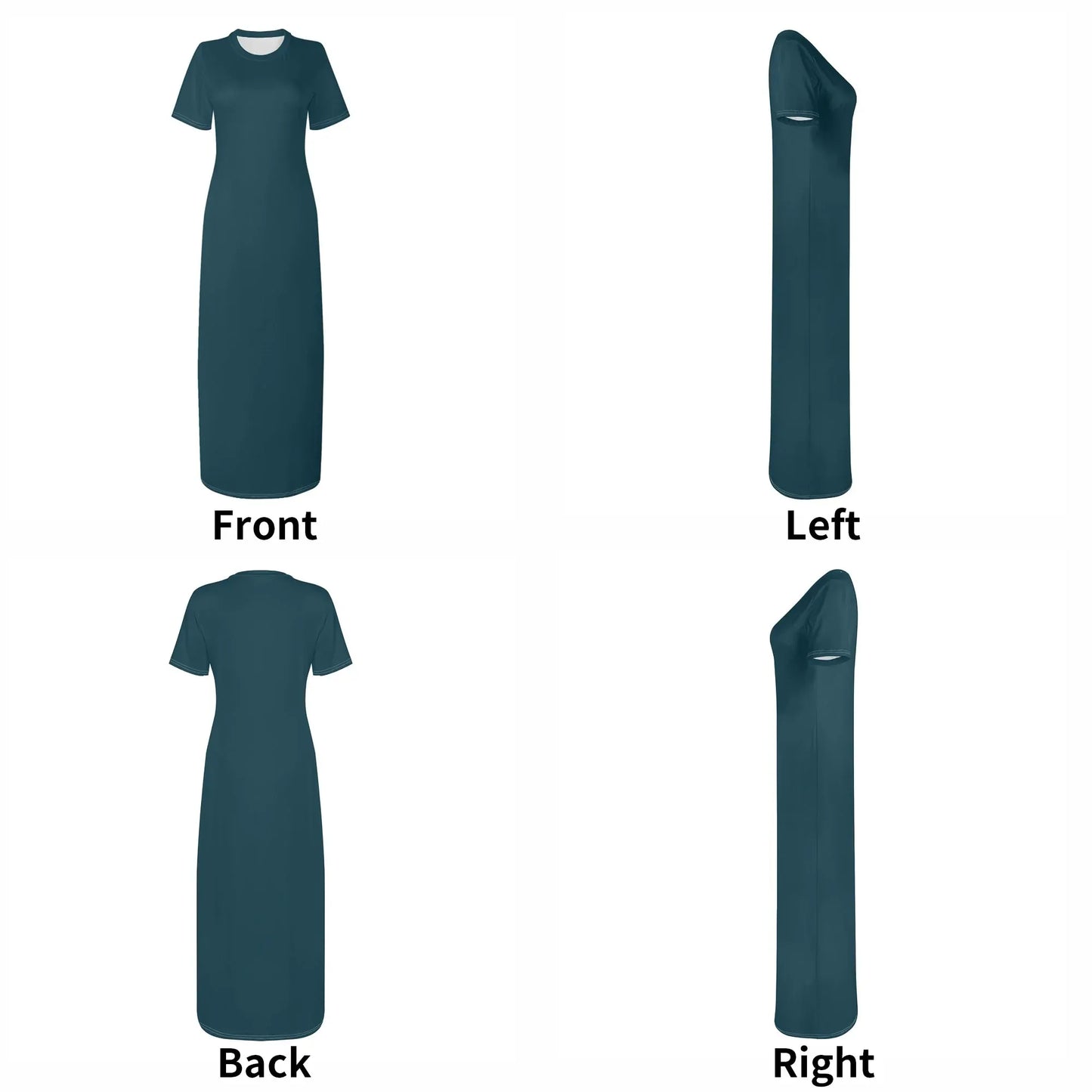 blauwal-short-sleeve-long-dress-long-dress-jlr-design-7 - JLR Design