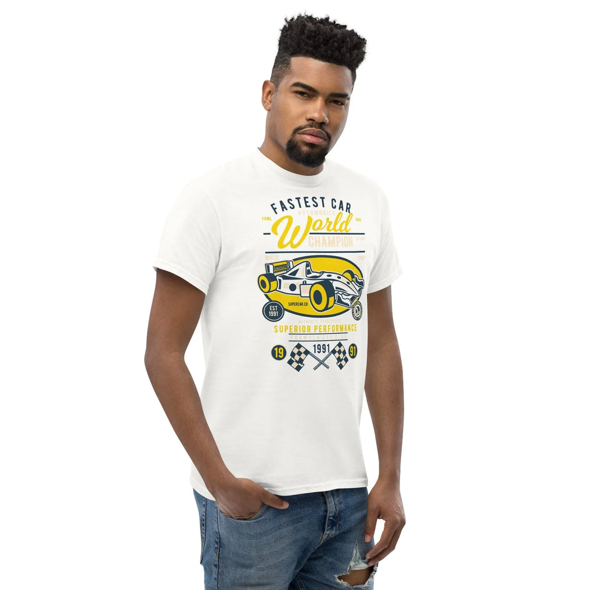 fastest-car-herren-t-shirt-t-shirt-jlr-design-44 - JLR Design
