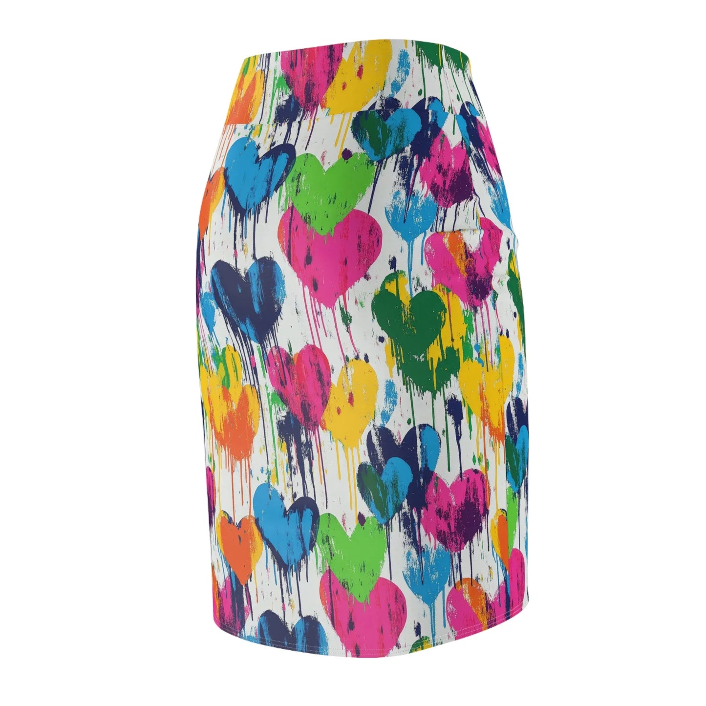 graffiti-hearts-v12-bleistiftrock-fur-damen-eleganter-mid-waist-rock-mit-stretch-komfort-bleistiftrock-jlr-design-7 - JLR Design