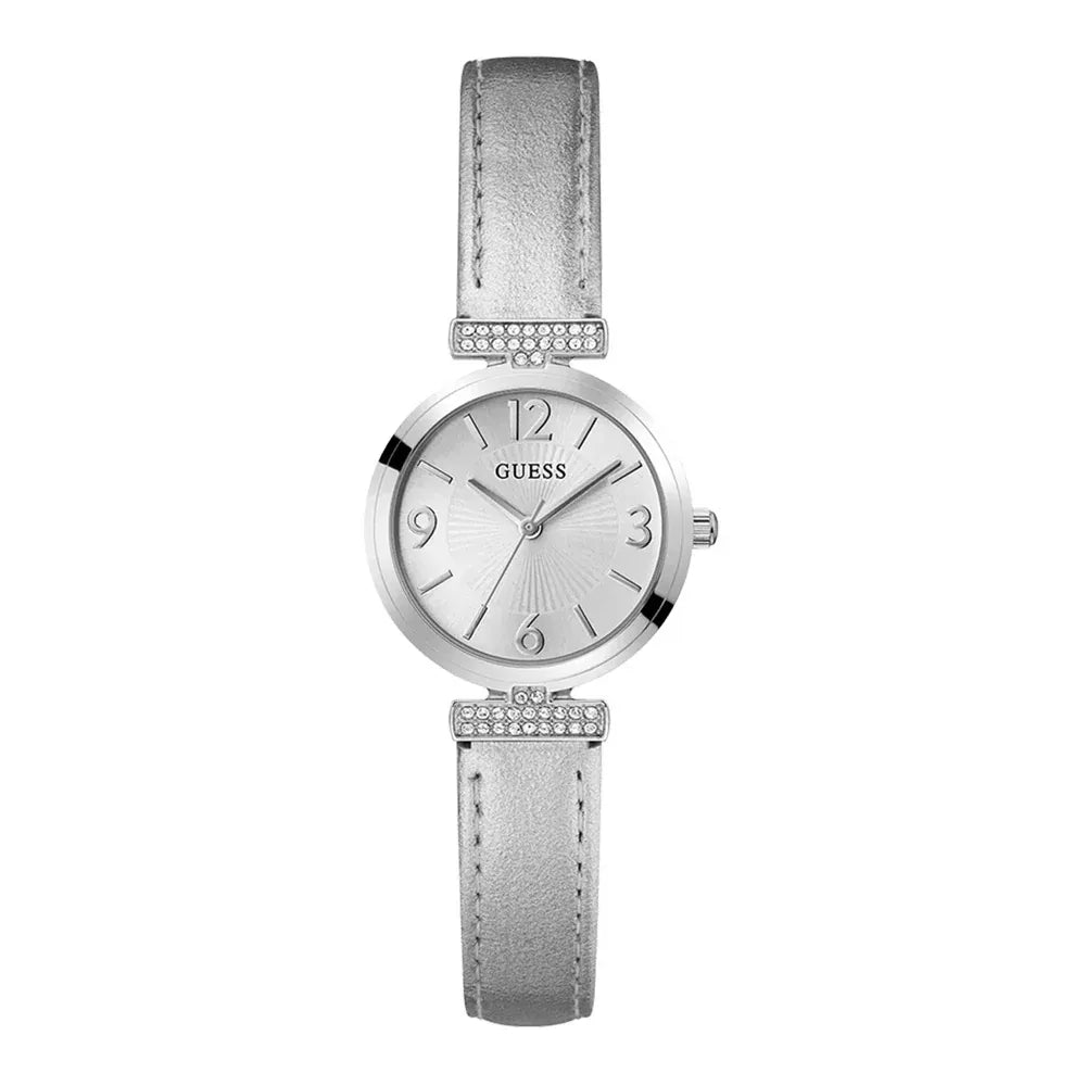 guess-damenuhr-array-gw0614l1-silber-and-leder-markenuhren-jlr-design-1 - JLR Design