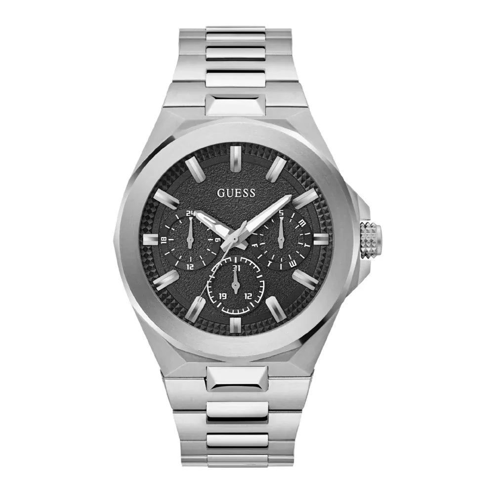guess-herrenuhr-gw0798g1-edelstahl-and-schwarzes-zifferblatt-markenuhren-jlr-design-1 - JLR Design