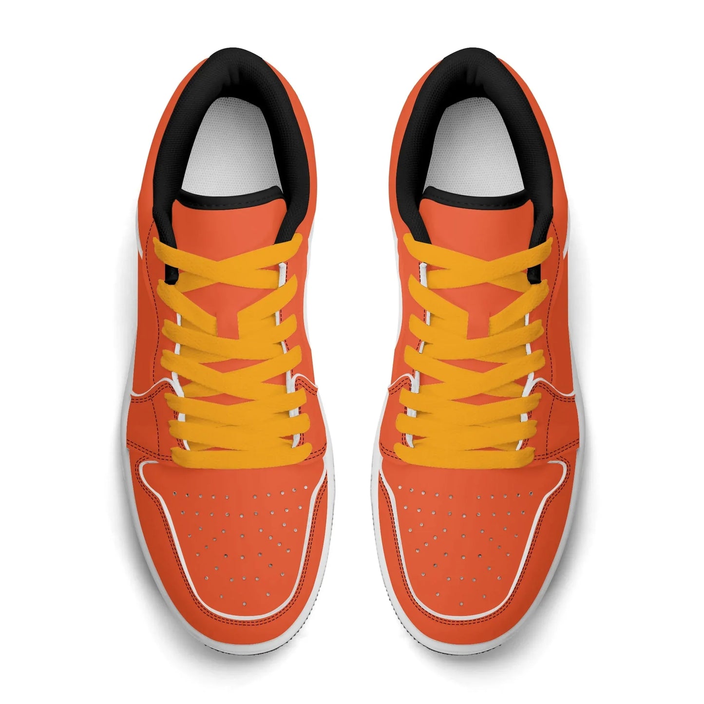 outrageous-orange-low-top-leder-sneaker-fur-herren-sneaker-jlr-design-14 - JLR Design