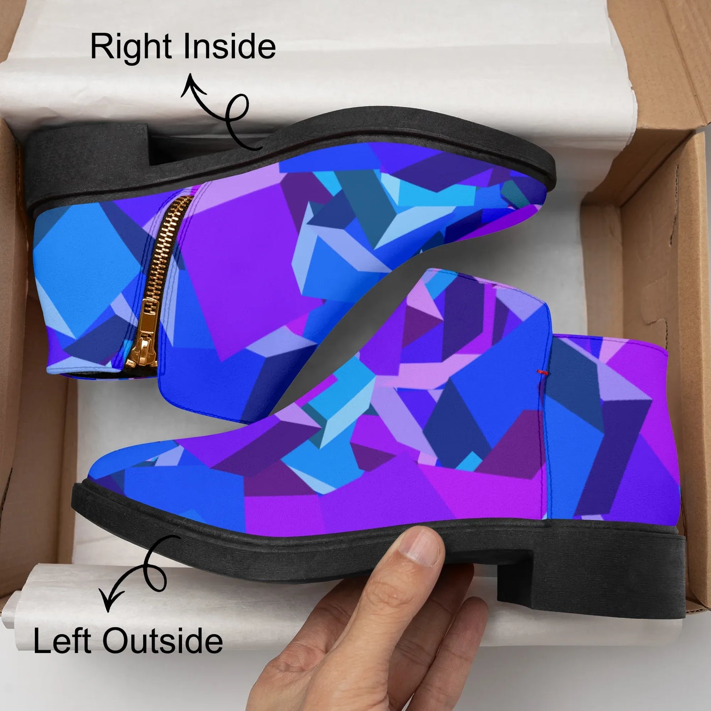purple-cube-elegante-reissverschluss-stiefeletten-stiefeletten-jlr-design-8 - JLR Design