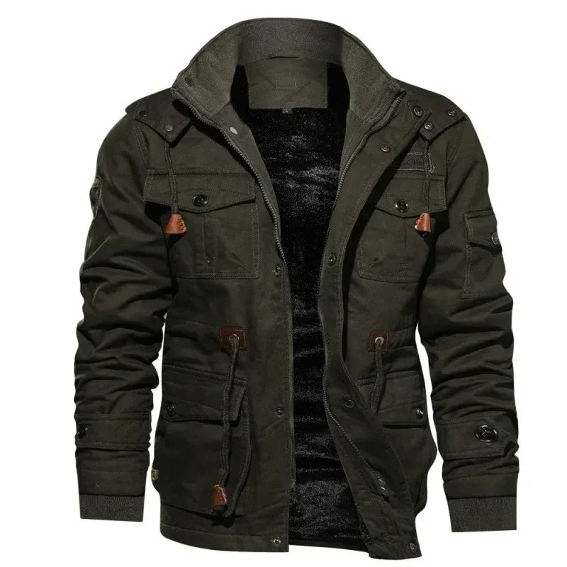 retro-heritage-pluschjacke-mit-kapuze-warme-baumwolljacke-im-vintage-look-and-dicker-futterung-jacke-jlr-design-10 - JLR Design