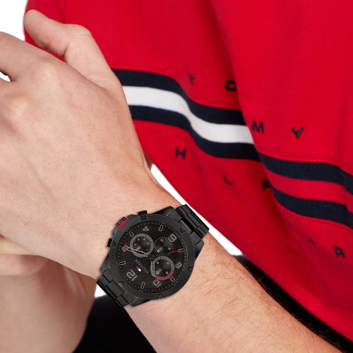tommy-hilfiger-blaze-herrenuhr-1792030-or-all-black-multifunktion-or-schwarzes-edelstahlgehause-and-armband-markenuhren-jlr-design-4 - JLR Design