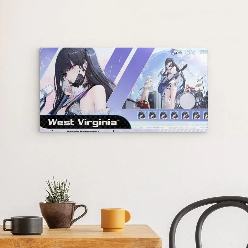 azur-lane-poste-5th-anniversary-west-virginia-poster-jlr-design-2 - JLR Design