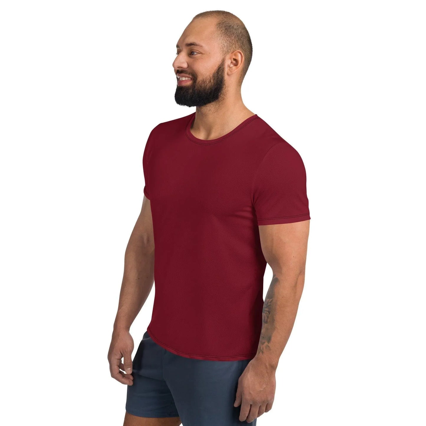 burgund-sport-t-shirt-fur-herren-sport-t-shirt-jlr-design-4 - JLR Design