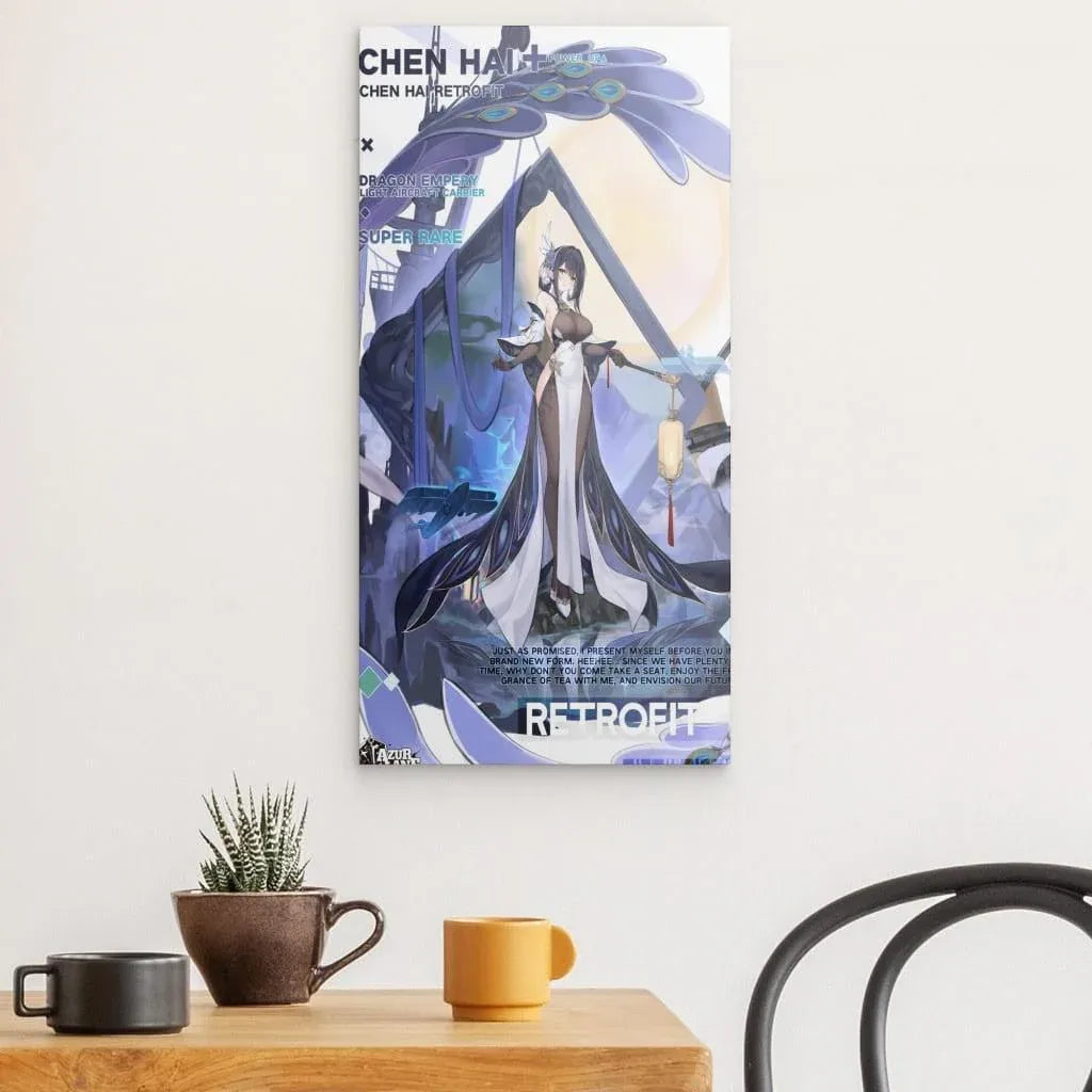 chen-hai-retrofit-azur-lane-poster-poster-jlr-design-2 - JLR Design