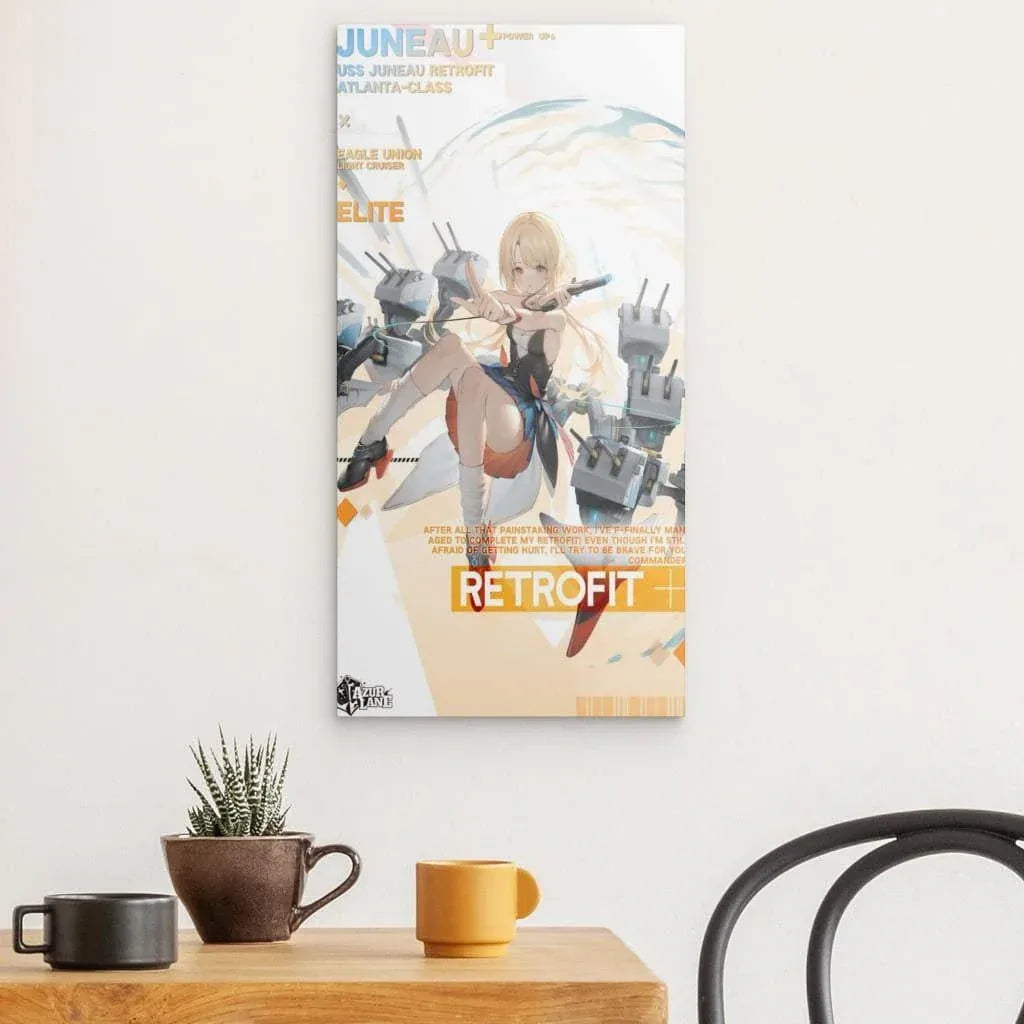 juneau-retrofit-azur-lane-poster-poster-jlr-design-2 - JLR Design
