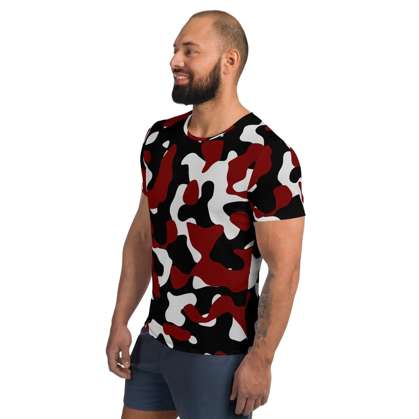 schwarz-rot-weiss-camouflage-sport-t-shirt-fur-herren-sport-t-shirt-jlr-design-4 - JLR Design