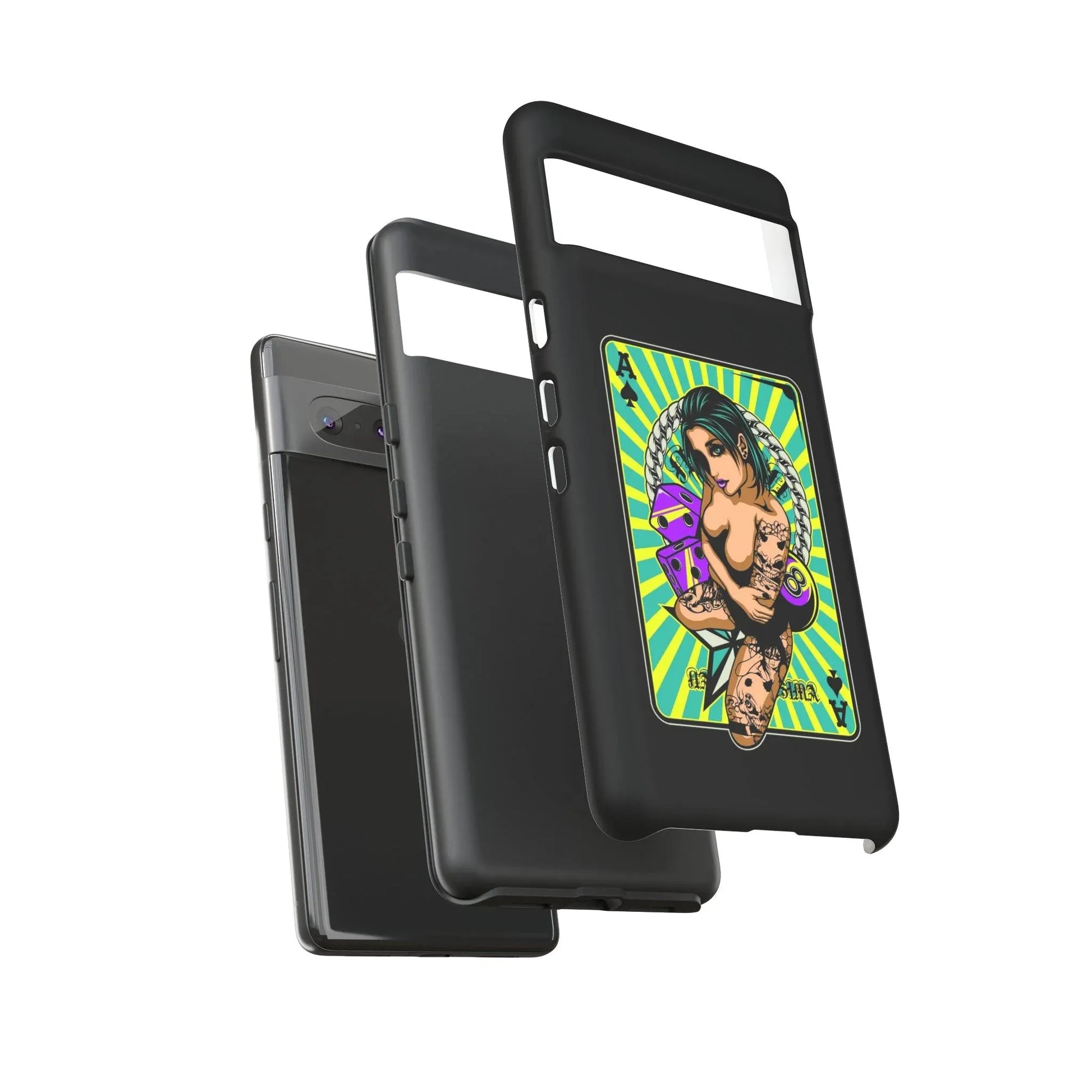 ace-of-spades-handyhulle-google-pixel-2-3-4-5-6-7-8-9-a-xl-pro-5g-phone-case-jlr-design-10 - JLR Design