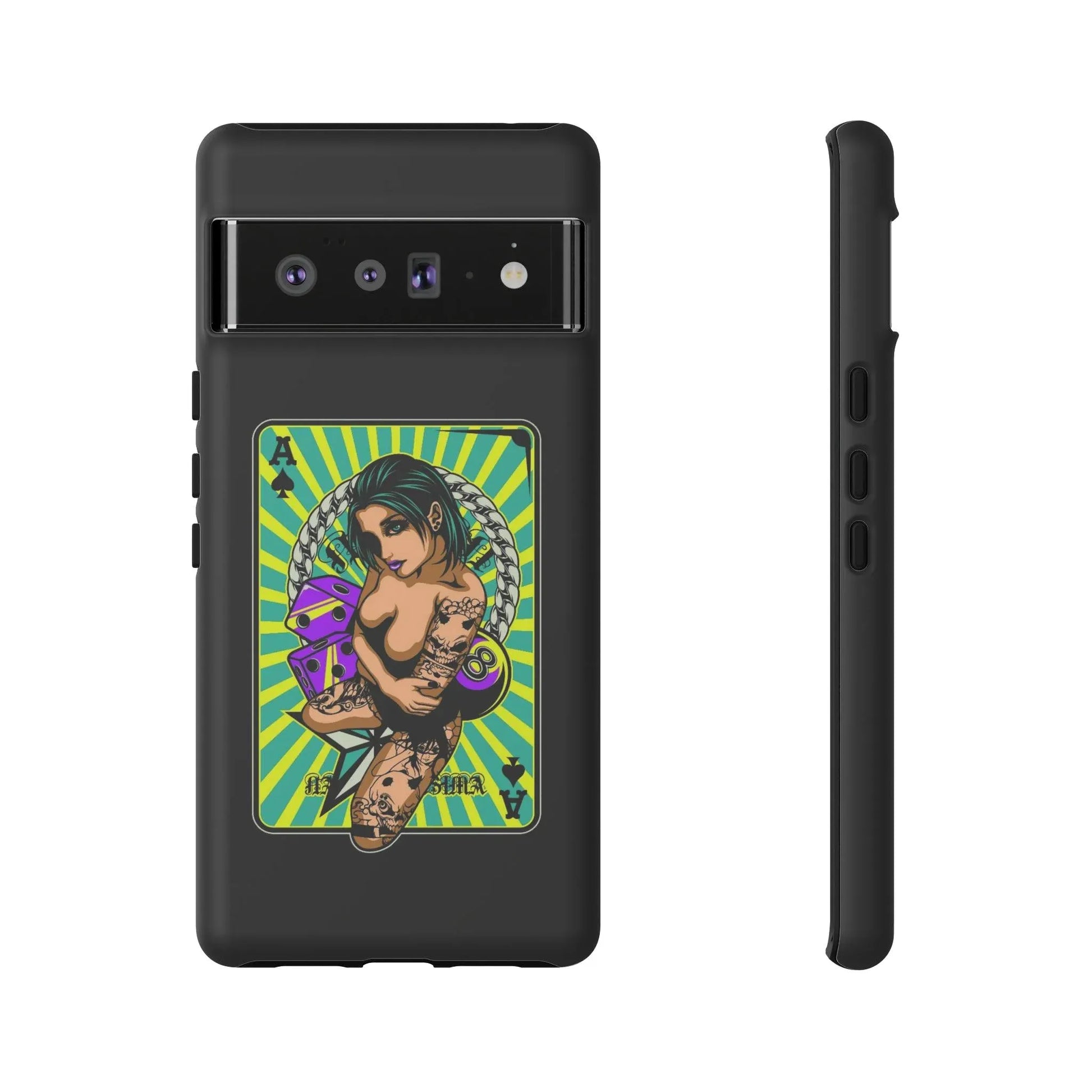 ace-of-spades-handyhulle-google-pixel-2-3-4-5-6-7-8-9-a-xl-pro-5g-phone-case-jlr-design-14 - JLR Design