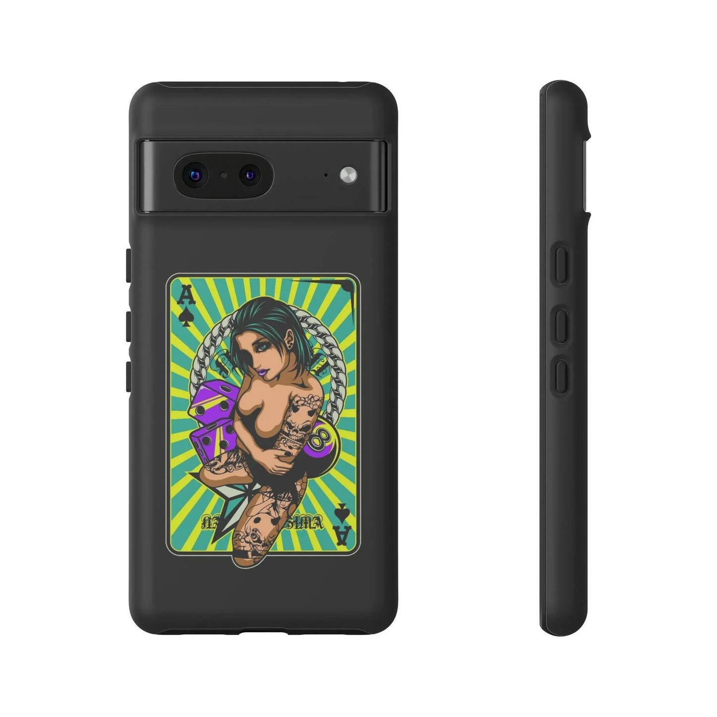 ace-of-spades-handyhulle-google-pixel-2-3-4-5-6-7-8-9-a-xl-pro-5g-phone-case-jlr-design-8 - JLR Design