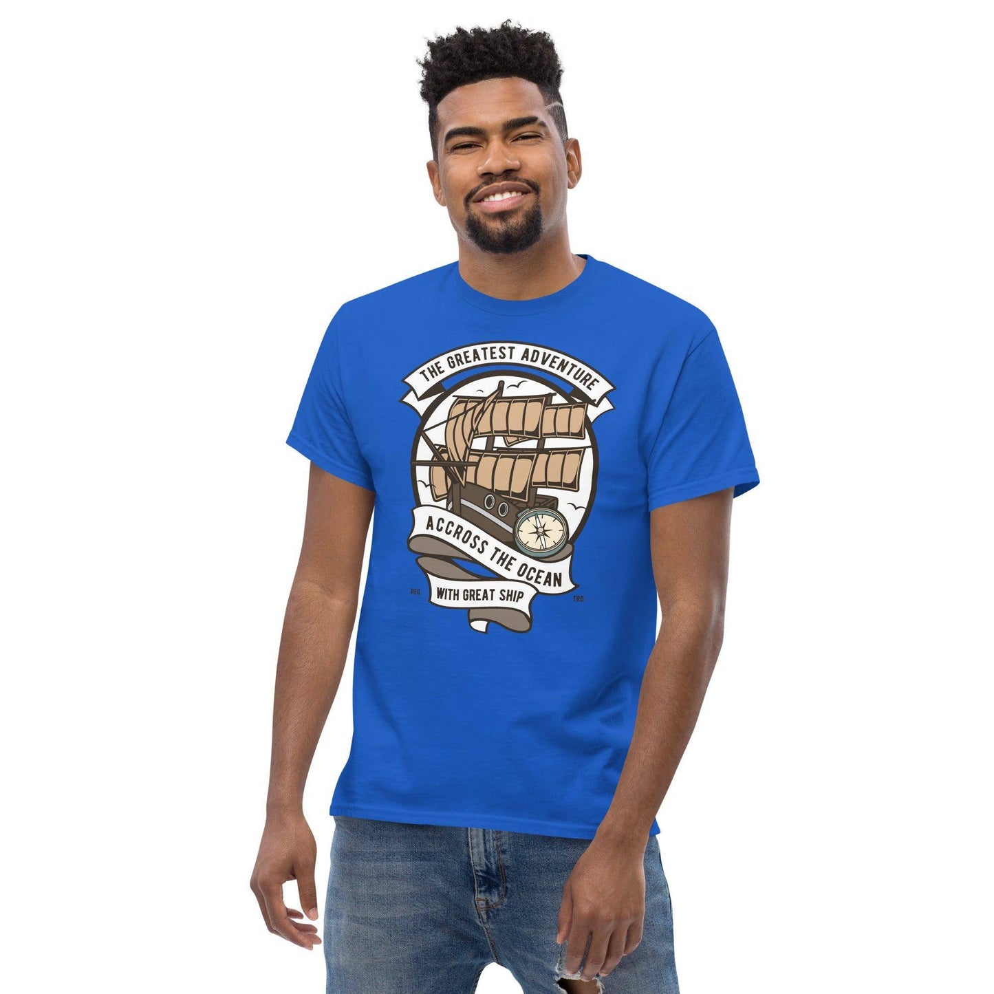 across-the-ocean-herren-t-shirt-t-shirt-jlr-design-10 - JLR Design