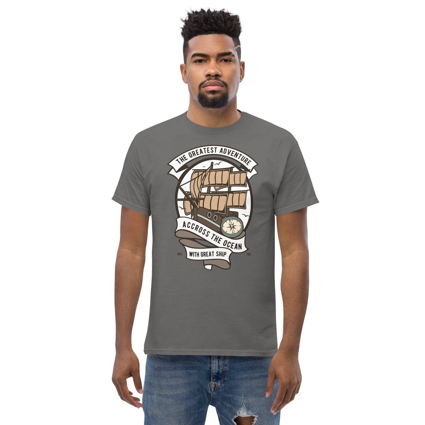 across-the-ocean-herren-t-shirt-t-shirt-jlr-design-11 - JLR Design