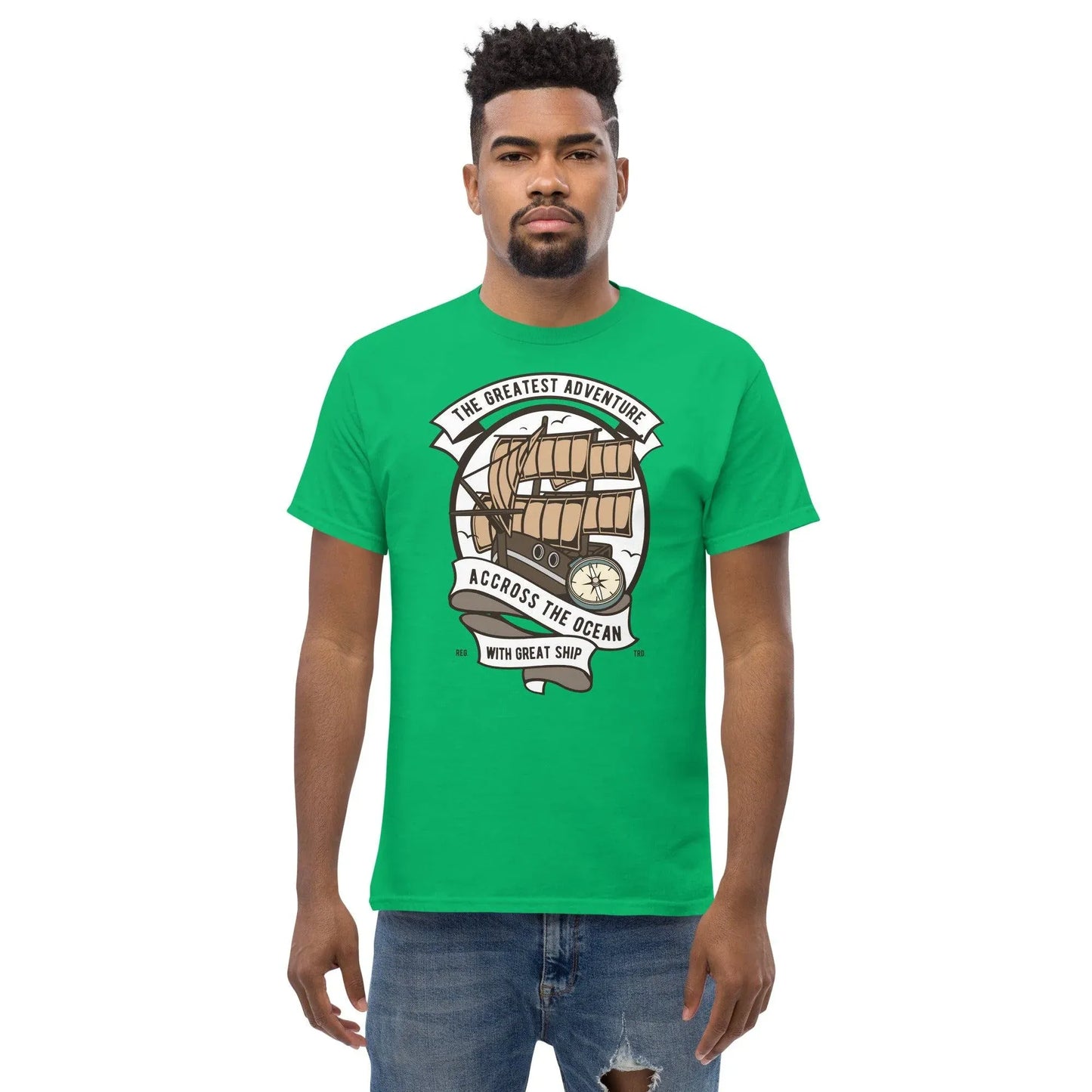 across-the-ocean-herren-t-shirt-t-shirt-jlr-design-13 - JLR Design