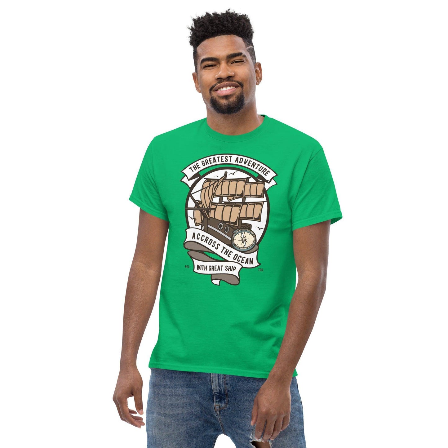 across-the-ocean-herren-t-shirt-t-shirt-jlr-design-14 - JLR Design