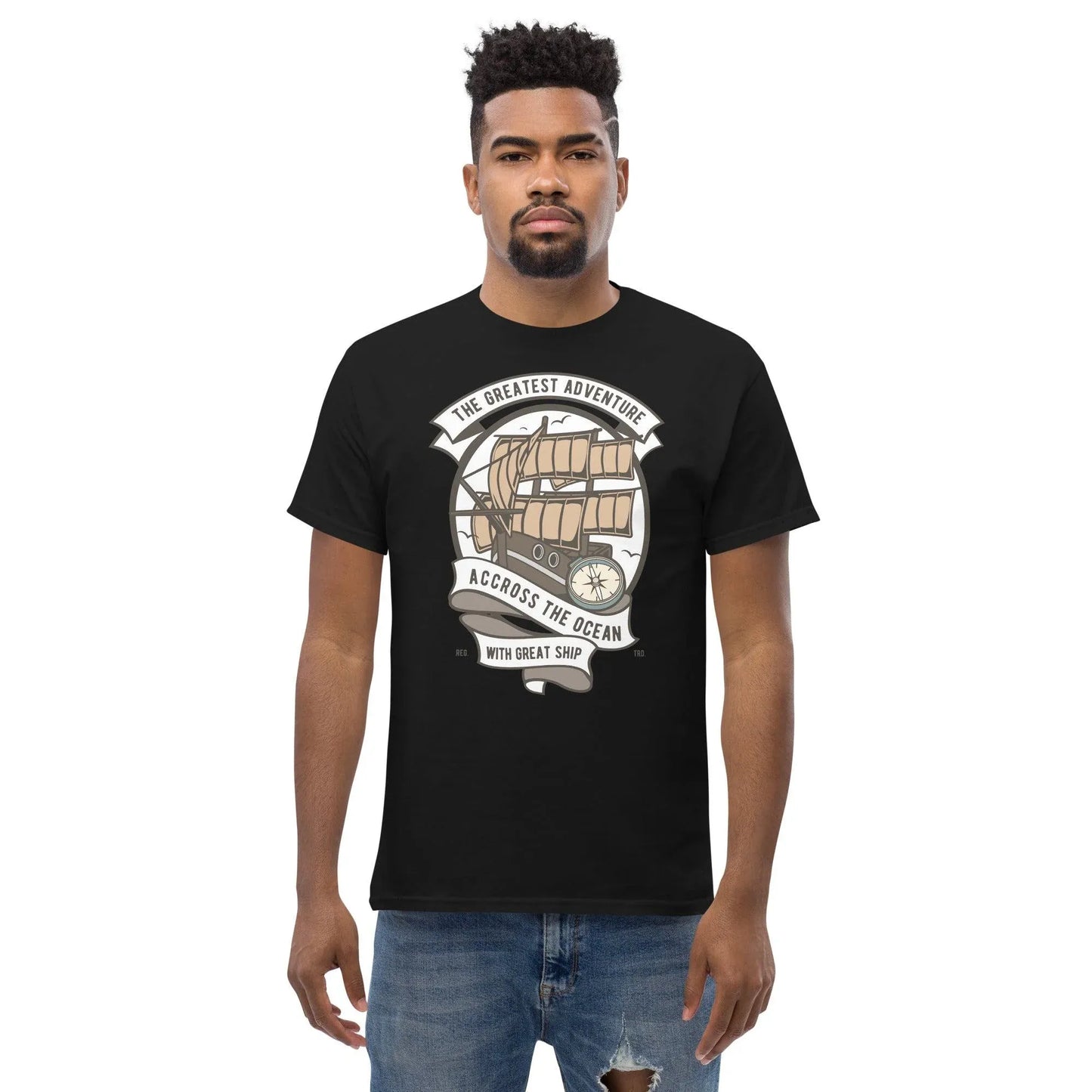 across-the-ocean-herren-t-shirt-t-shirt-jlr-design-3 - JLR Design