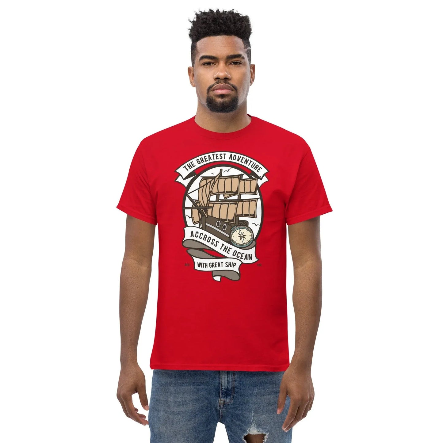 across-the-ocean-herren-t-shirt-t-shirt-jlr-design-7 - JLR Design