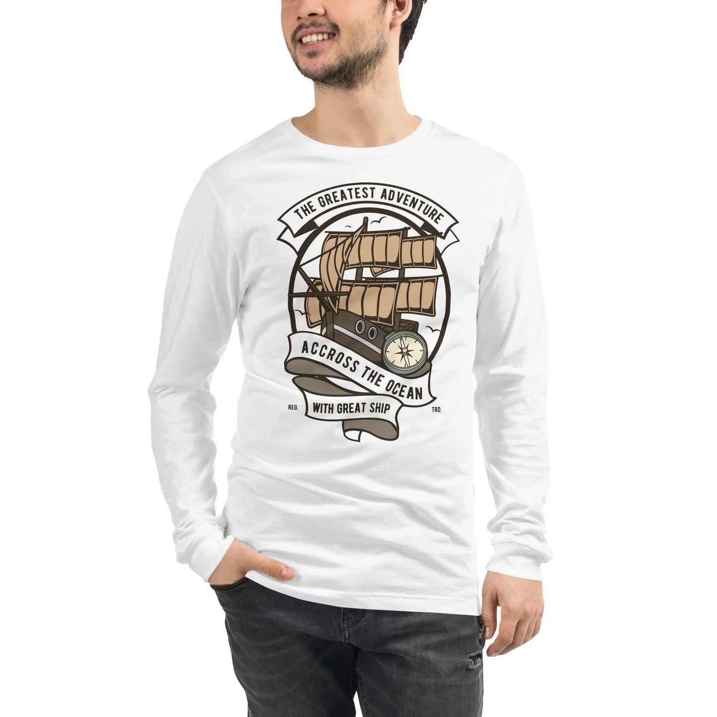across-the-ocean-langarmshirt-langarmshirt-jlr-design-1 - JLR Design