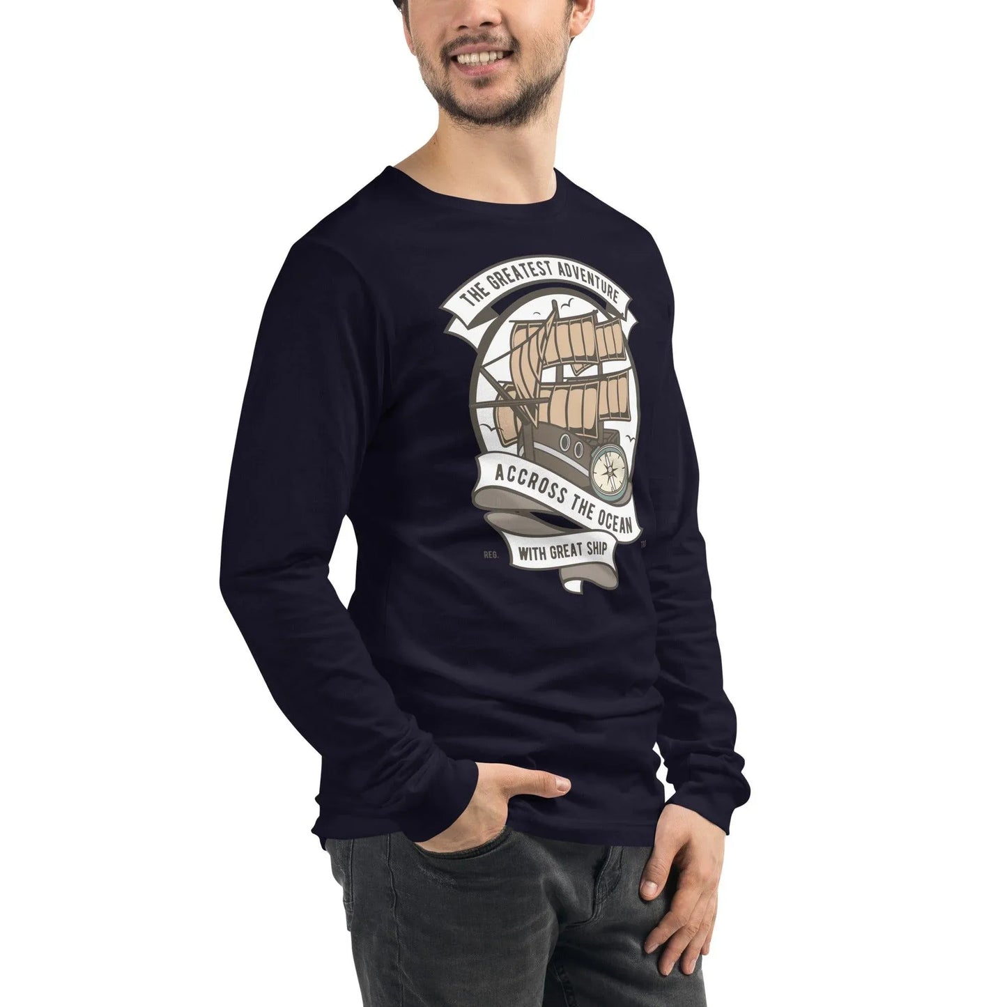 across-the-ocean-langarmshirt-langarmshirt-jlr-design-10 - JLR Design