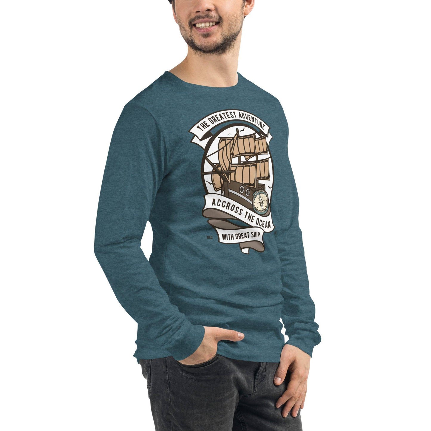 across-the-ocean-langarmshirt-langarmshirt-jlr-design-22 - JLR Design