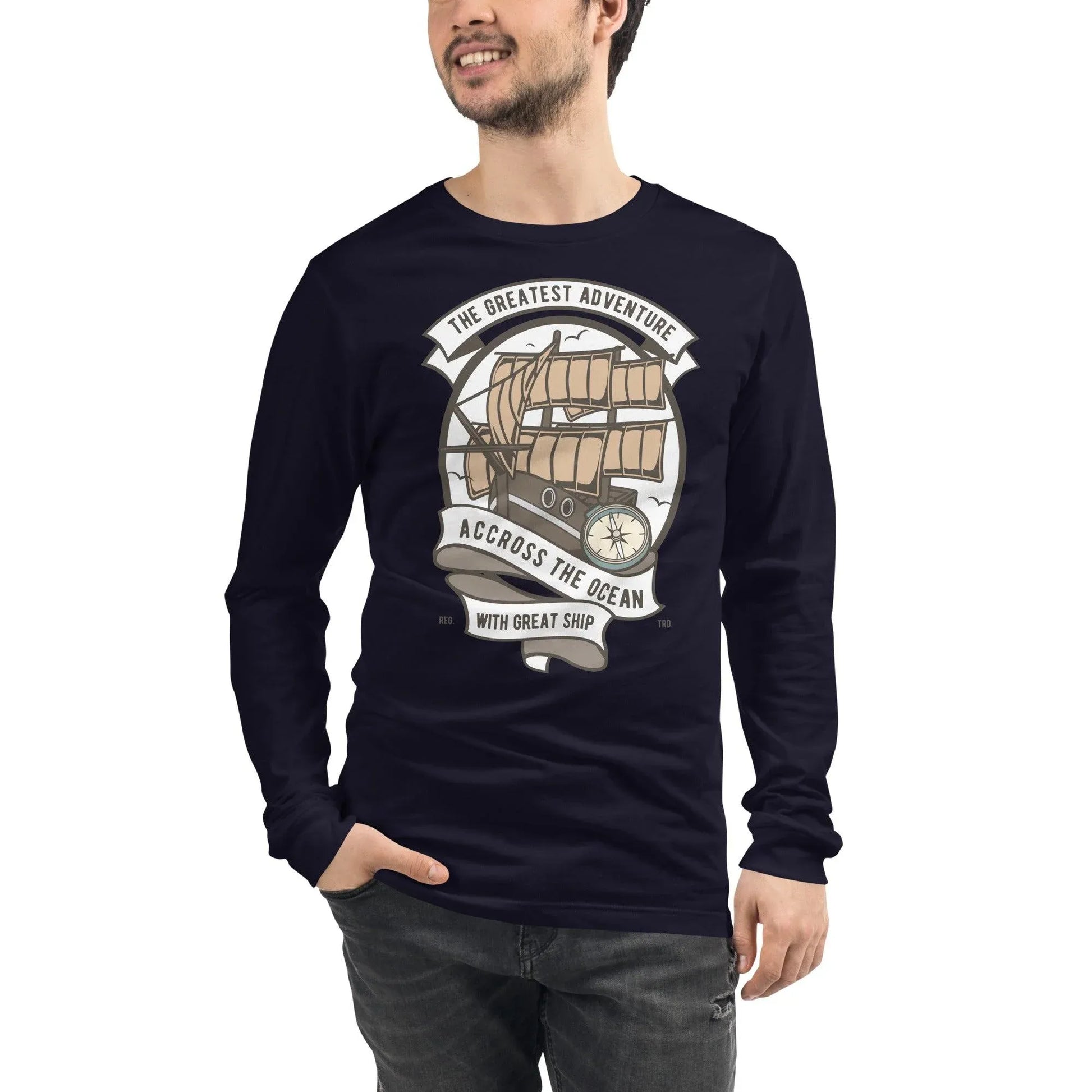 across-the-ocean-langarmshirt-langarmshirt-jlr-design-8 - JLR Design