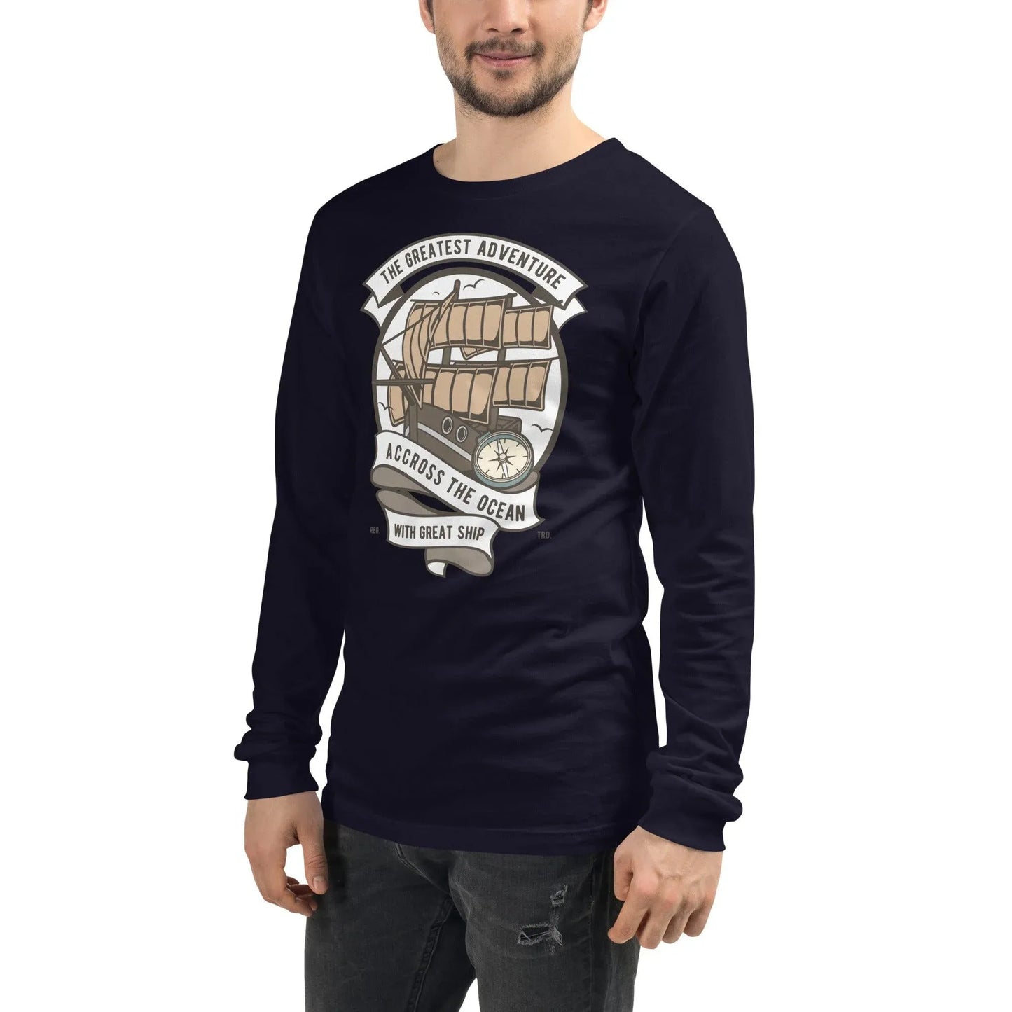 across-the-ocean-langarmshirt-langarmshirt-jlr-design-9 - JLR Design