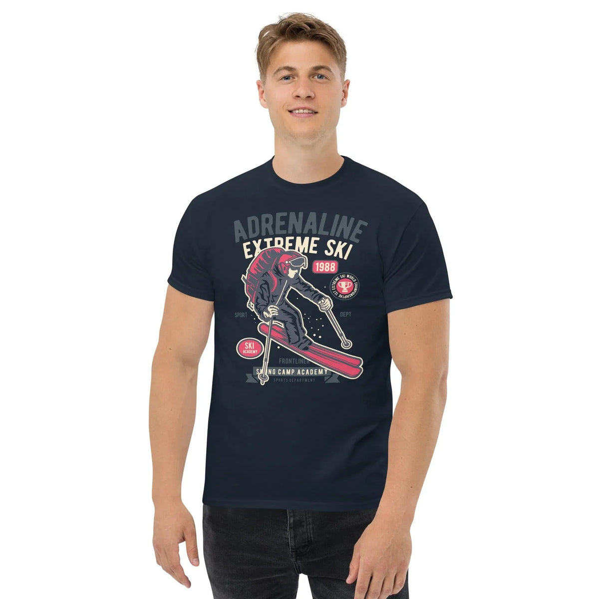 adrenaline-extreme-ski-herren-t-shirt-t-shirt-jlr-design-jlr-design-de-8 - JLR Design