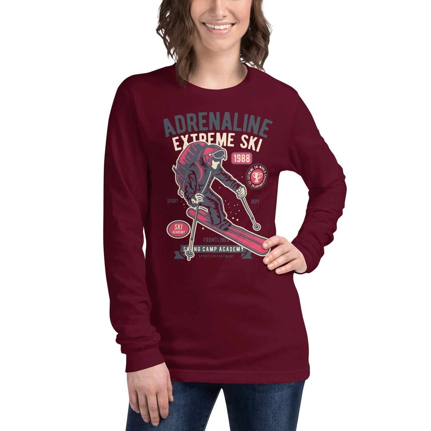 adrenaline-extreme-ski-long-langarmshirt-langarmshirt-jlr-design-11 - JLR Design