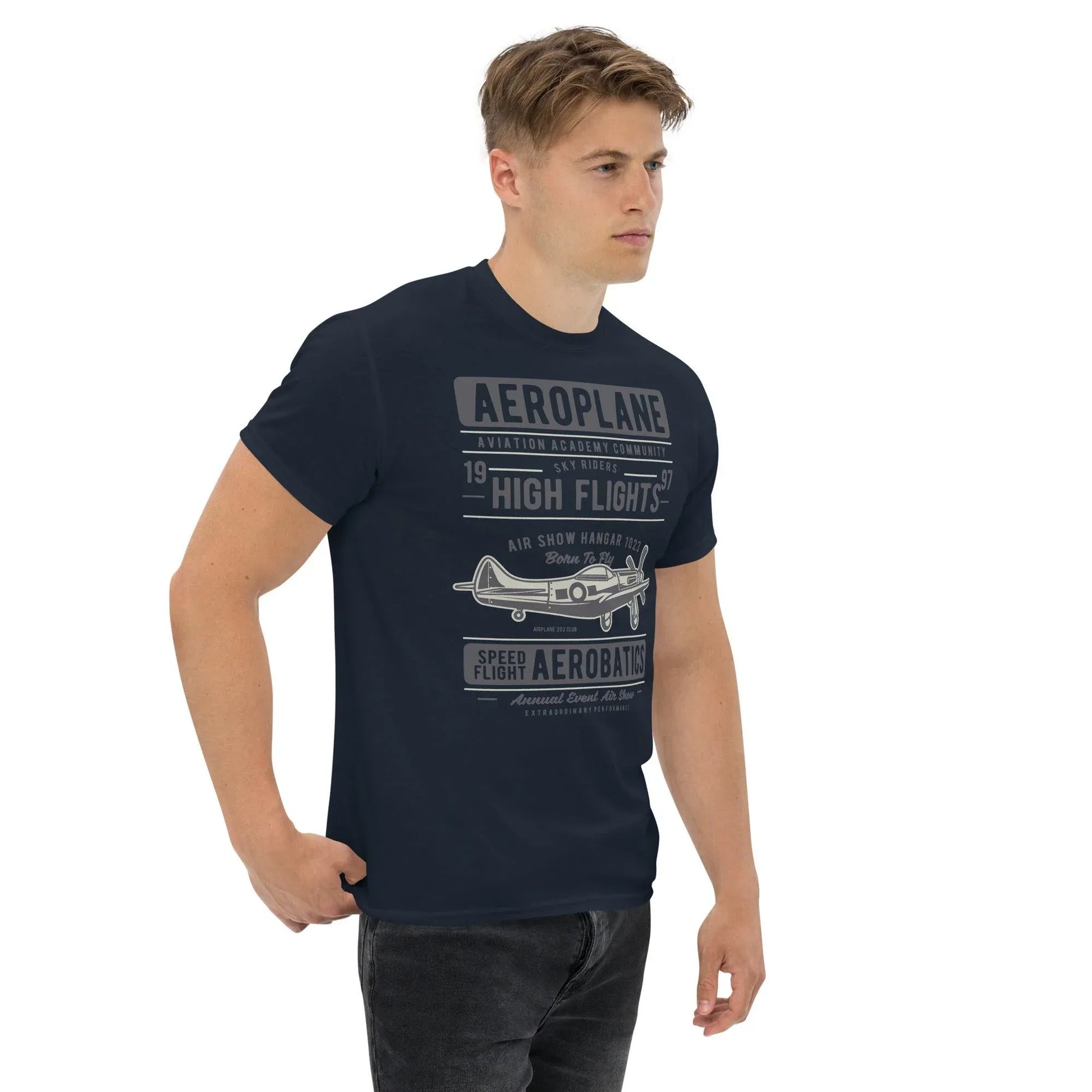 aeroplane-herren-t-shirt-t-shirt-jlr-design-10 - JLR Design