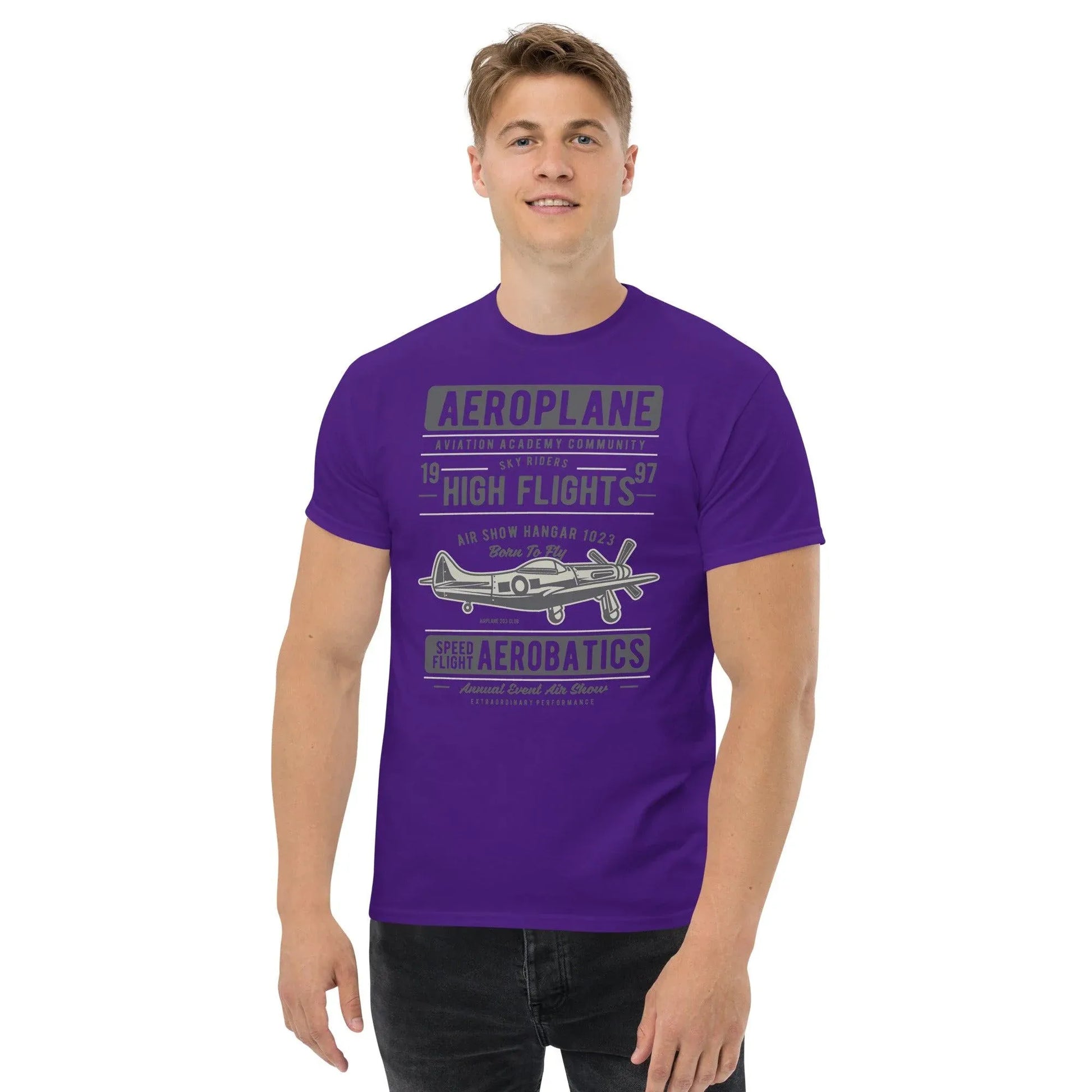aeroplane-herren-t-shirt-t-shirt-jlr-design-11 - JLR Design