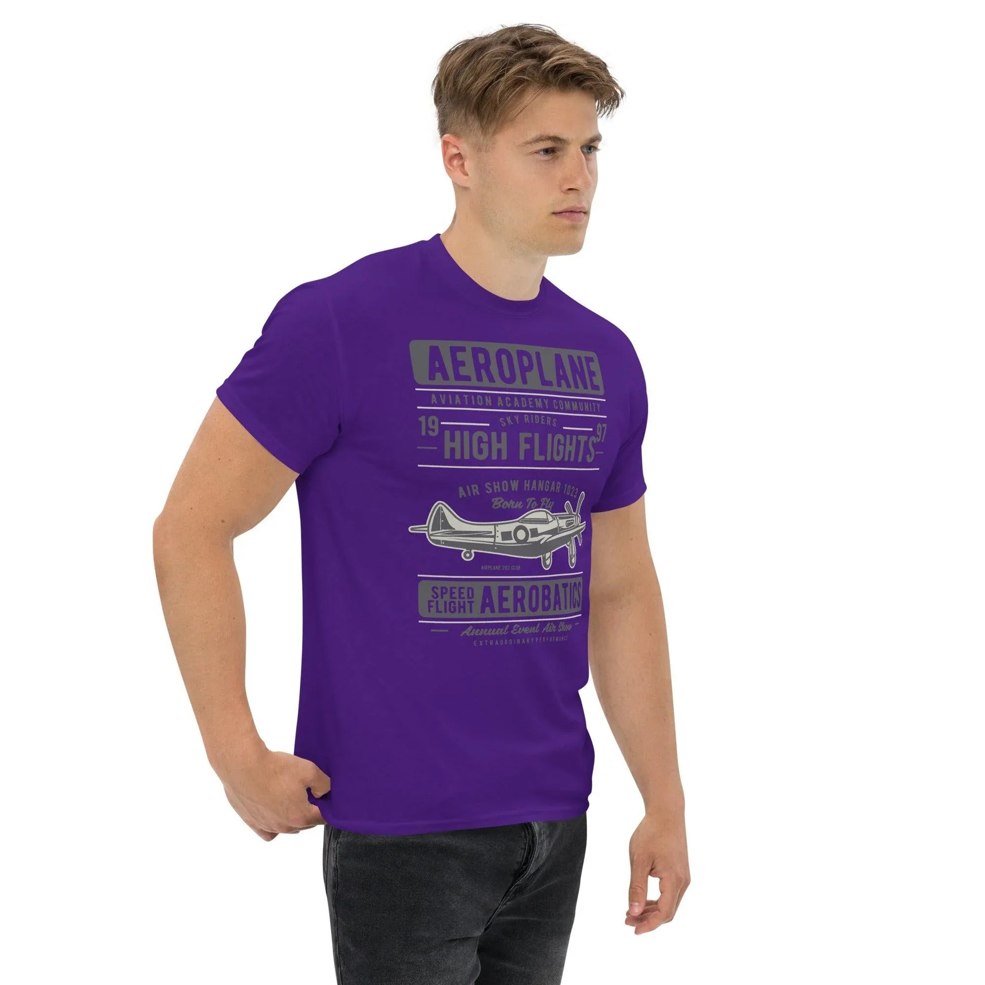 aeroplane-herren-t-shirt-t-shirt-jlr-design-13 - JLR Design