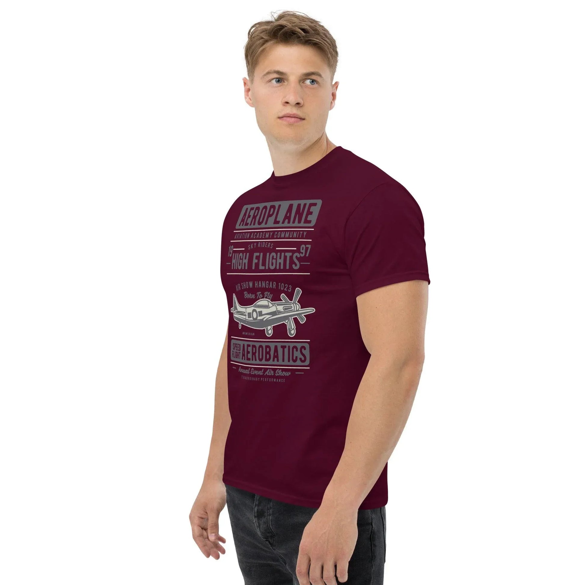 aeroplane-herren-t-shirt-t-shirt-jlr-design-3 - JLR Design