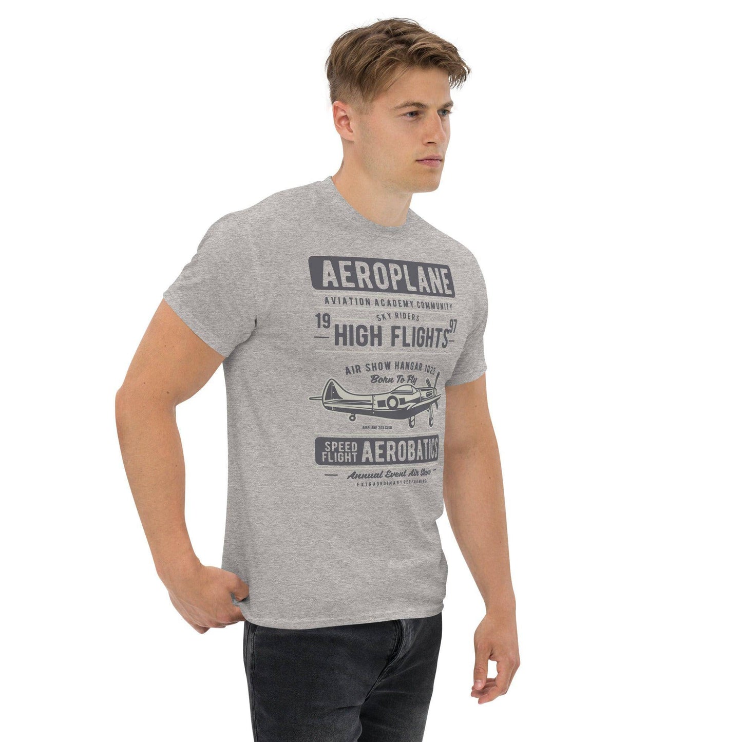 aeroplane-herren-t-shirt-t-shirt-jlr-design-31 - JLR Design