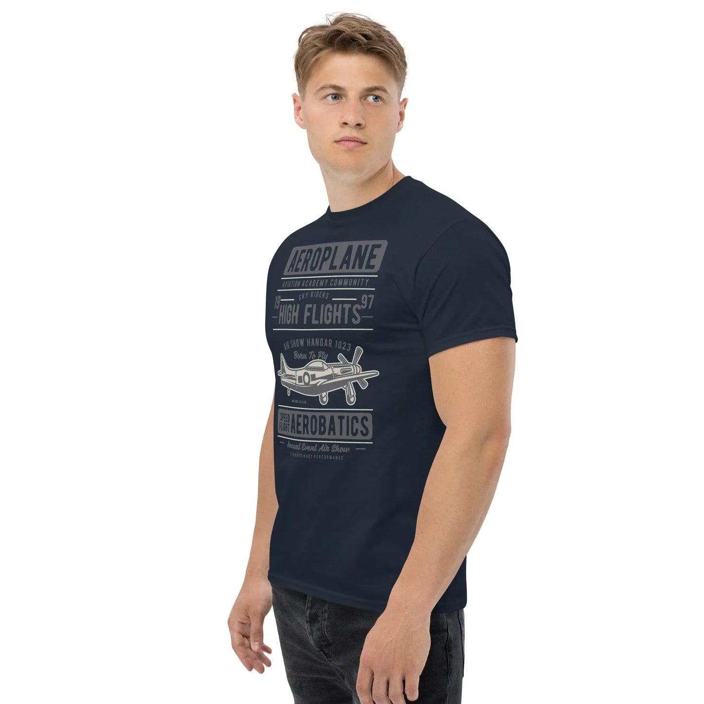 aeroplane-herren-t-shirt-t-shirt-jlr-design-9 - JLR Design