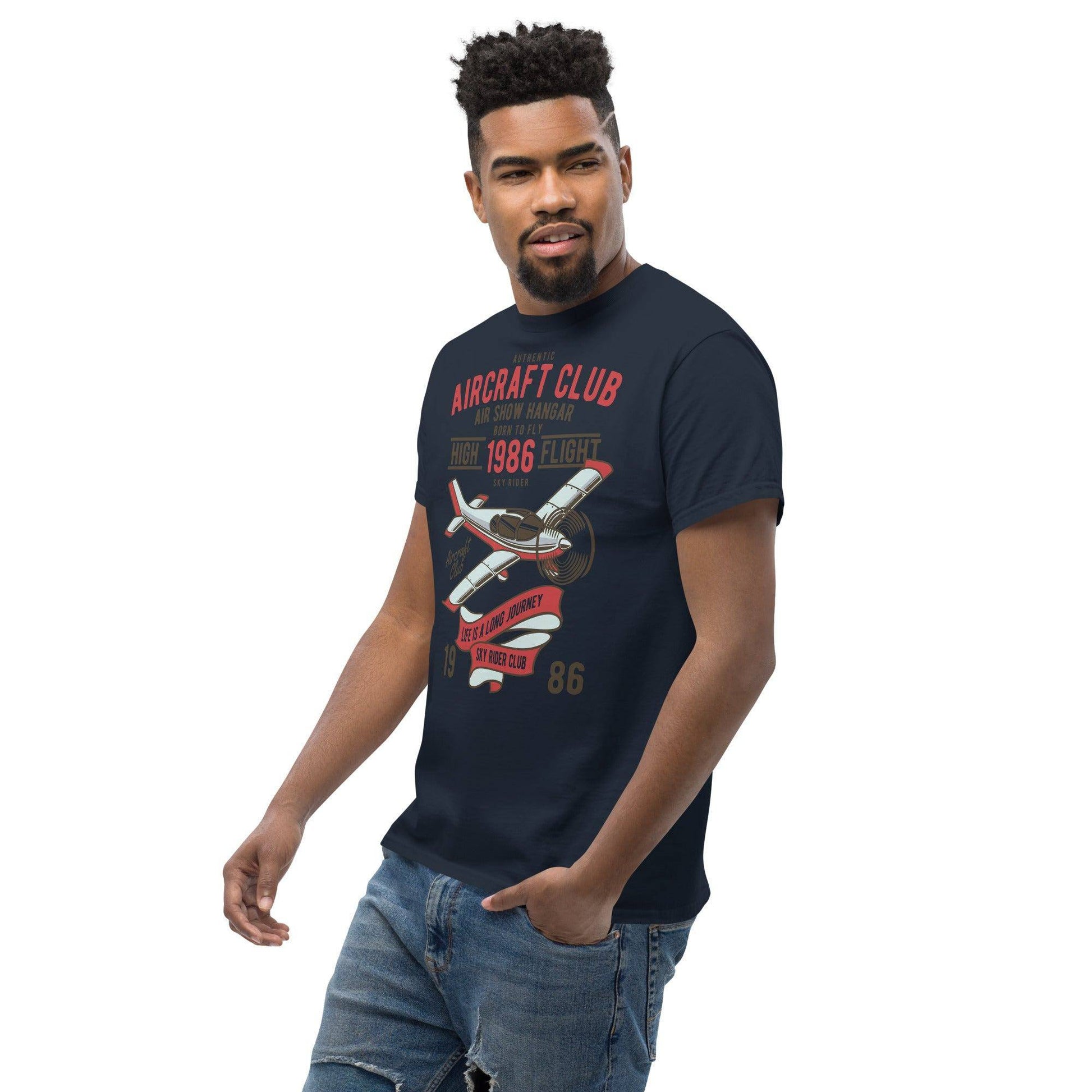 aircraft-club-herren-t-shirt-t-shirt-jlr-design-11 - JLR Design